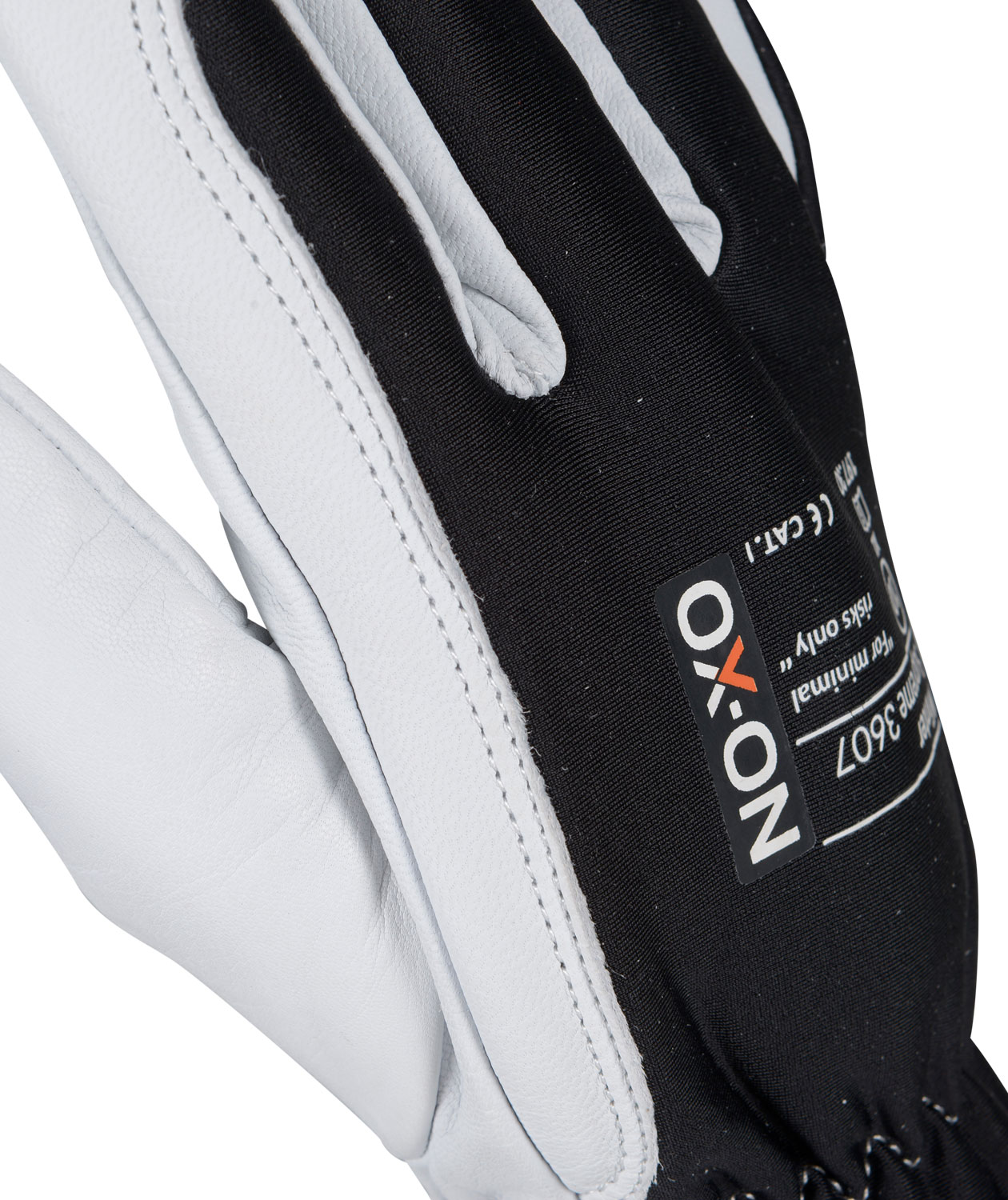 OX-ON Winter Supreme 3607 arbejdshandsker, Hvid/Sort