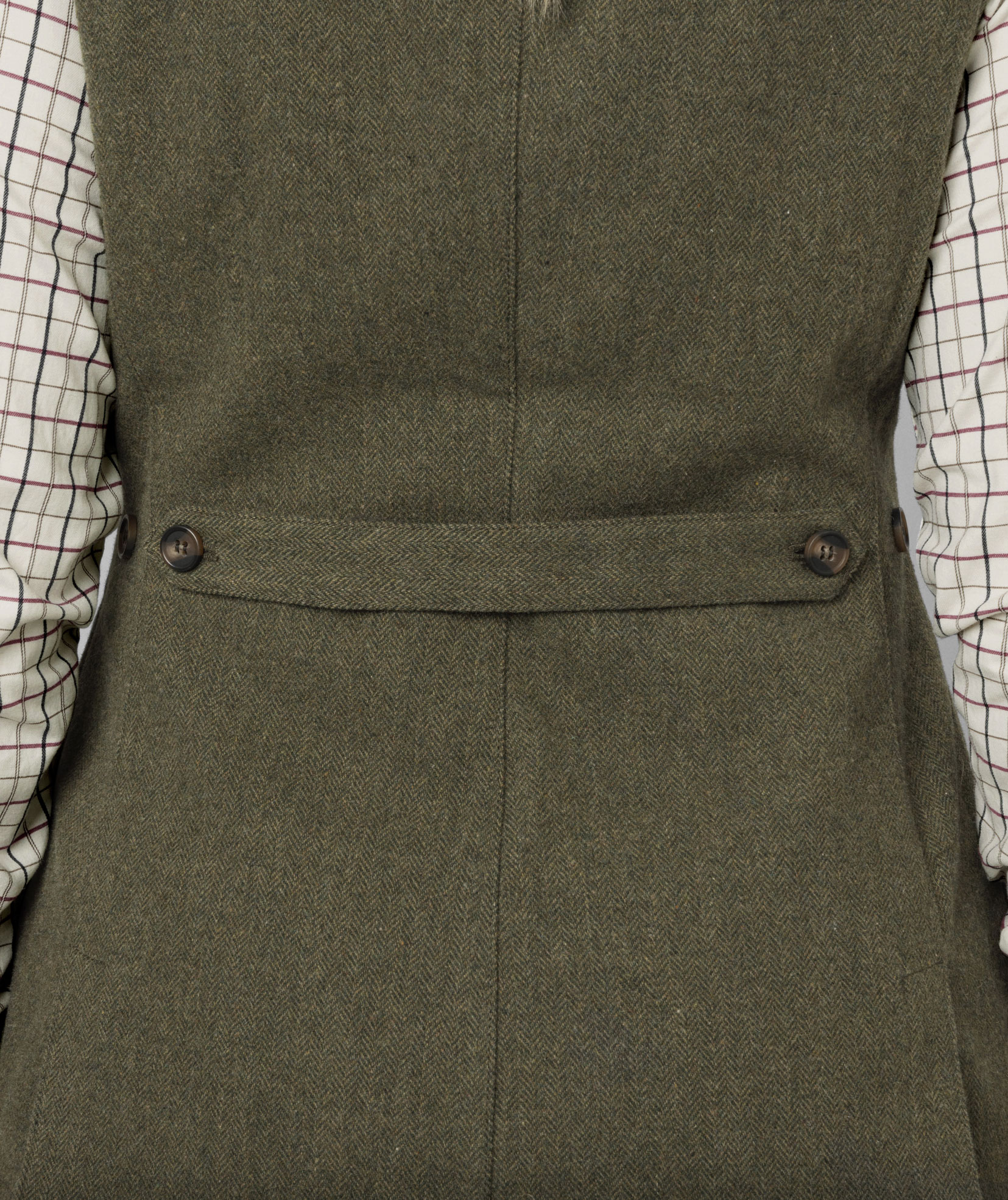 Seeland Hillside Harriet dame uldvest, Moss green, large image number 7