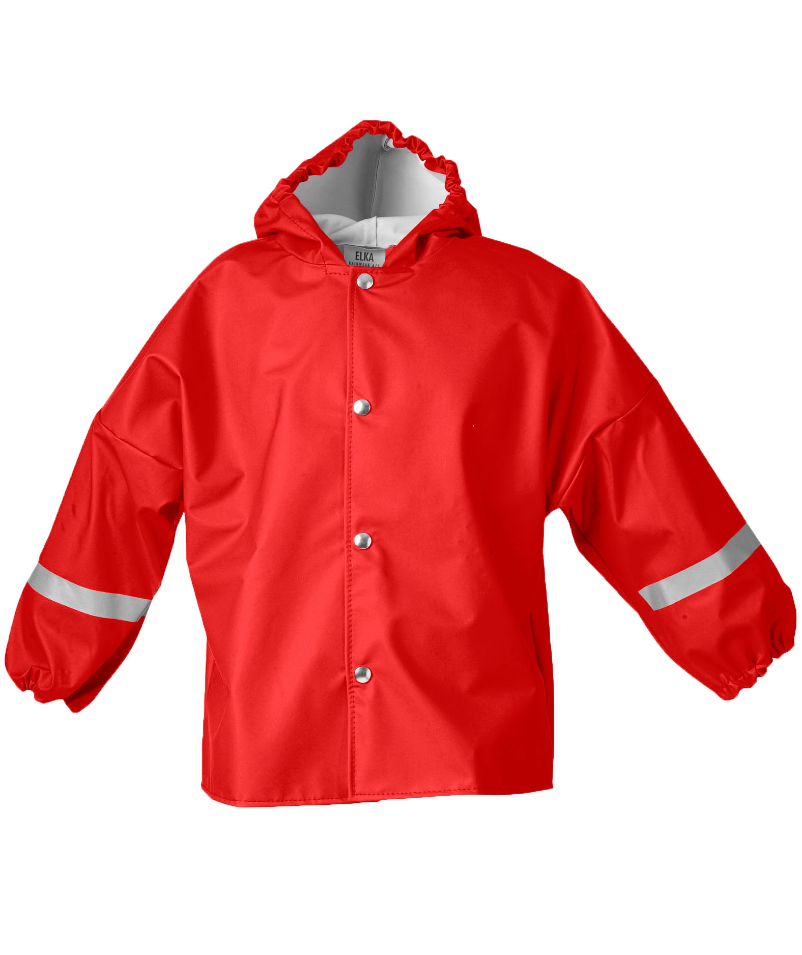 ELKA regnjacka till barn, R&ouml;d