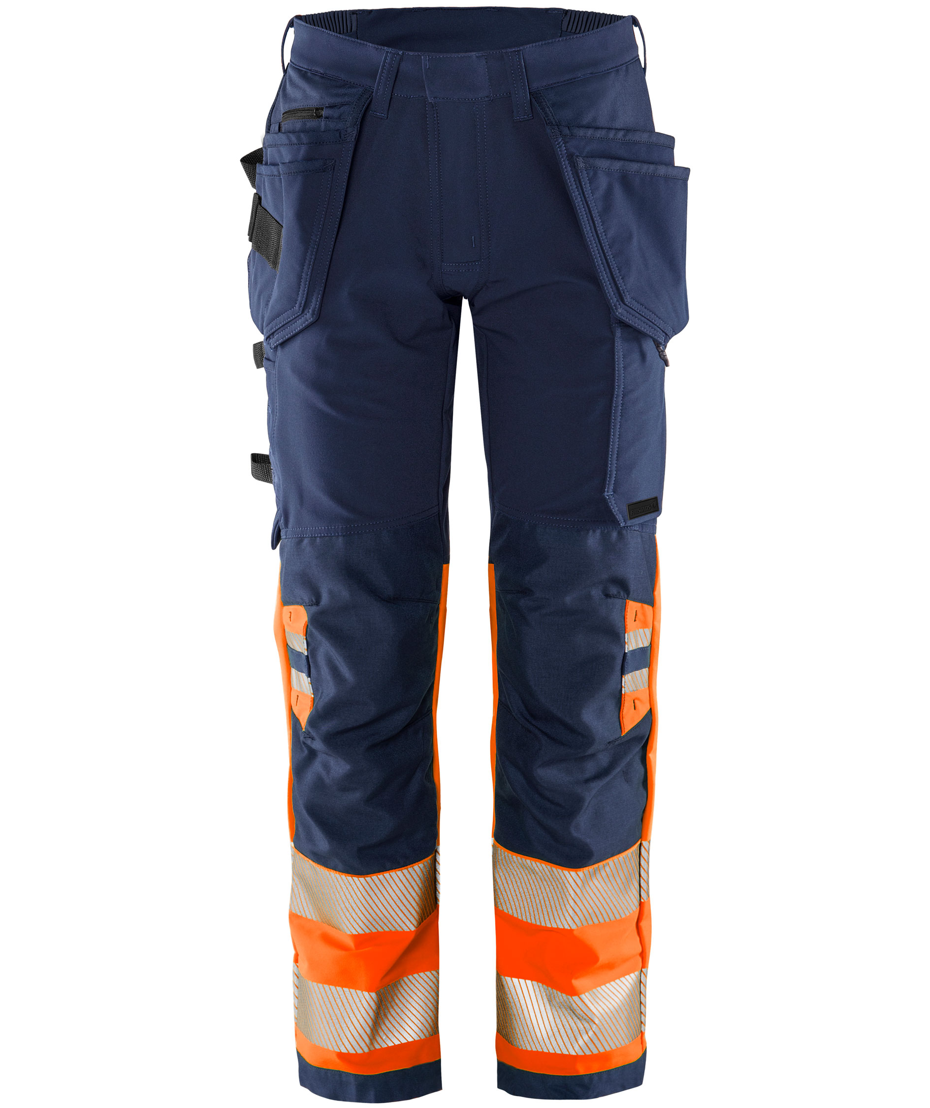 Varsel Orange/Marinbl&aring;