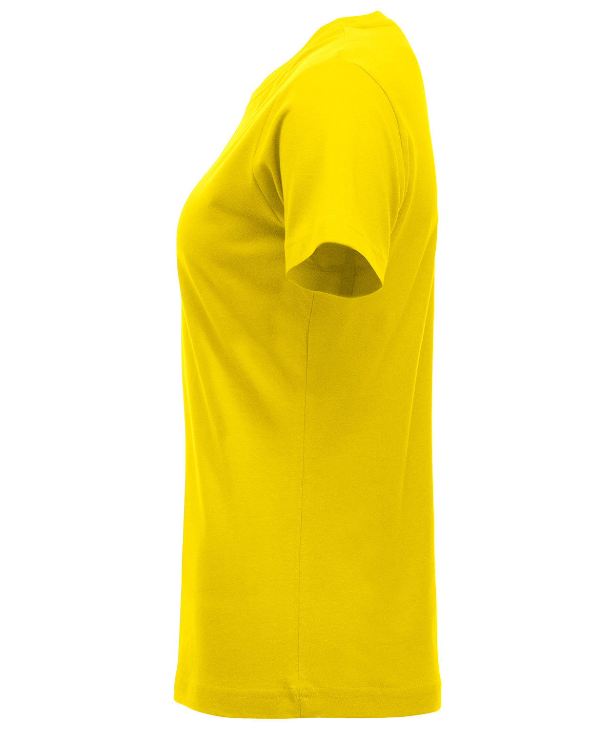 Clique New Classic T-shirt dam, Citron Gul, large image number 1