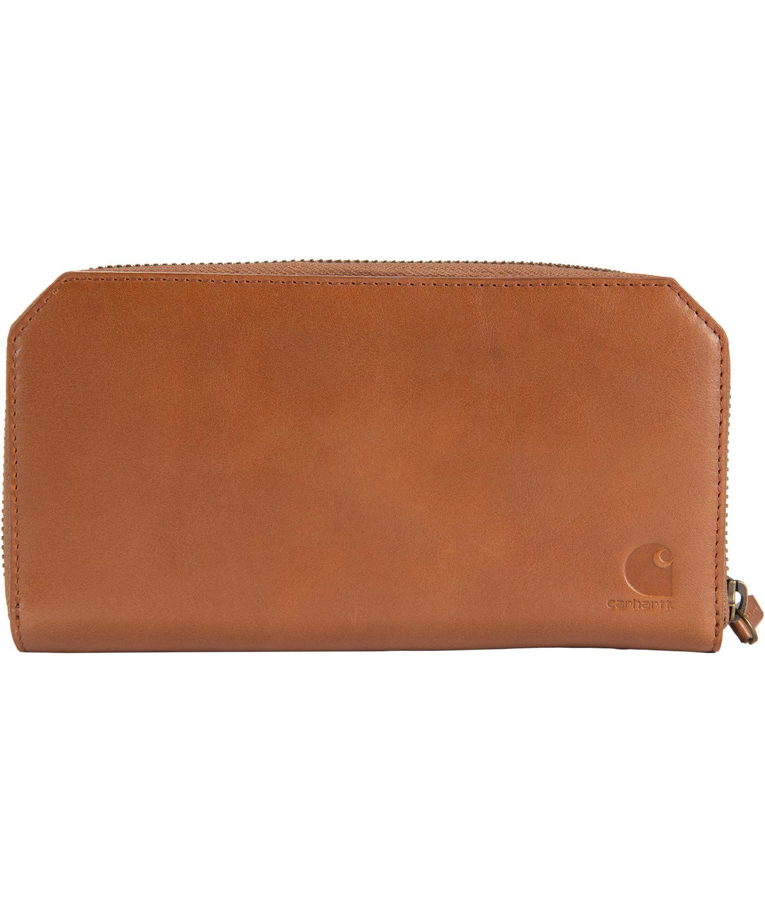 Carhartt l&aelig;derpung, Dark brown, Dark brown, swatch