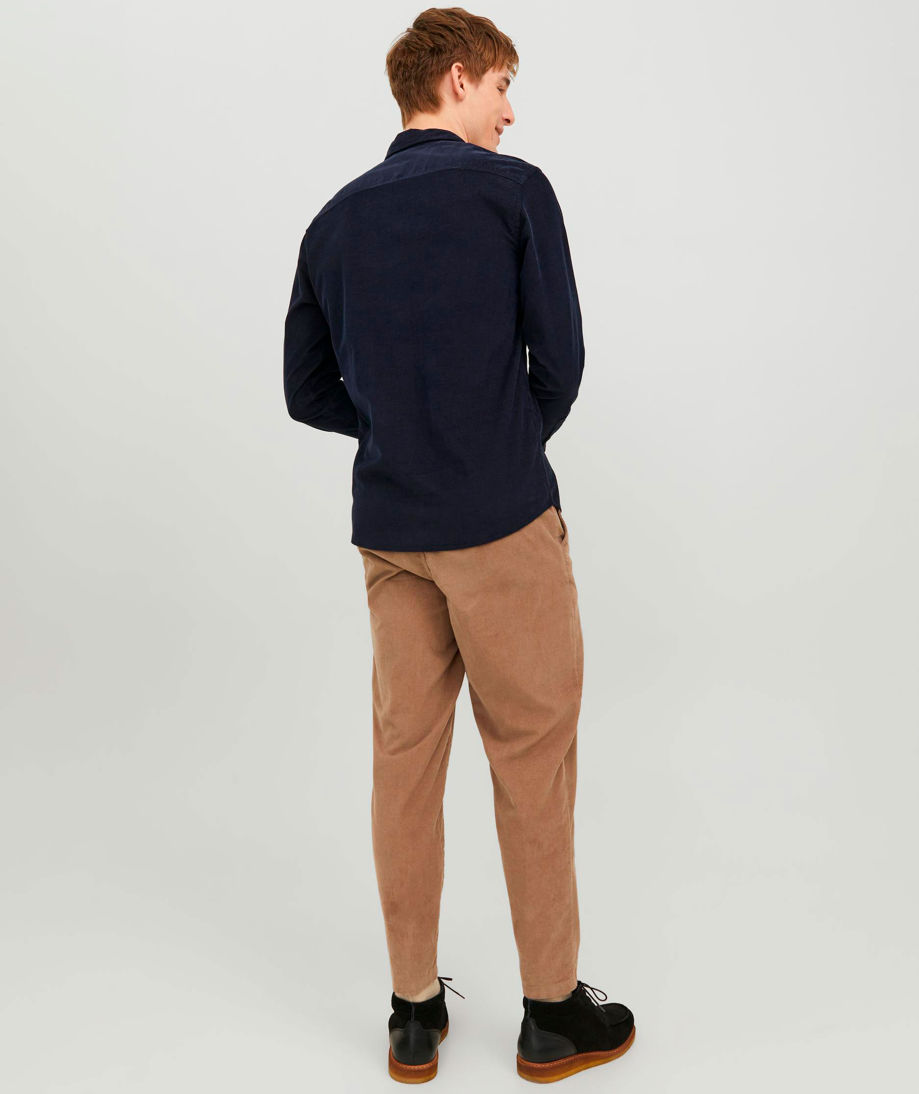 Jack & Jones JJECLASSIC CORD Hemd, Navy Blazer, large image number 2