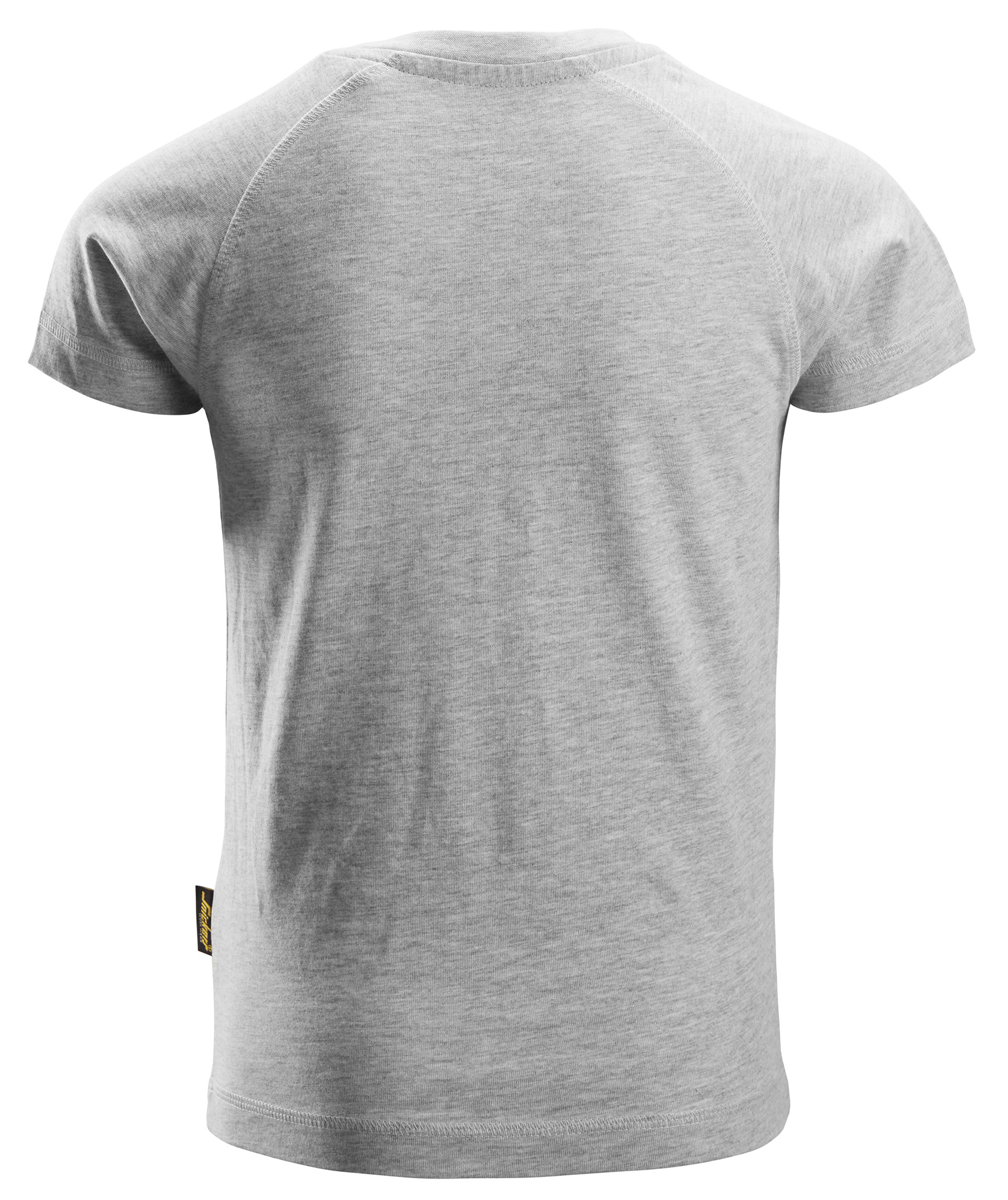 Snickers logo T-shirt 7514 for kids, Light grey mottled, large image number 2