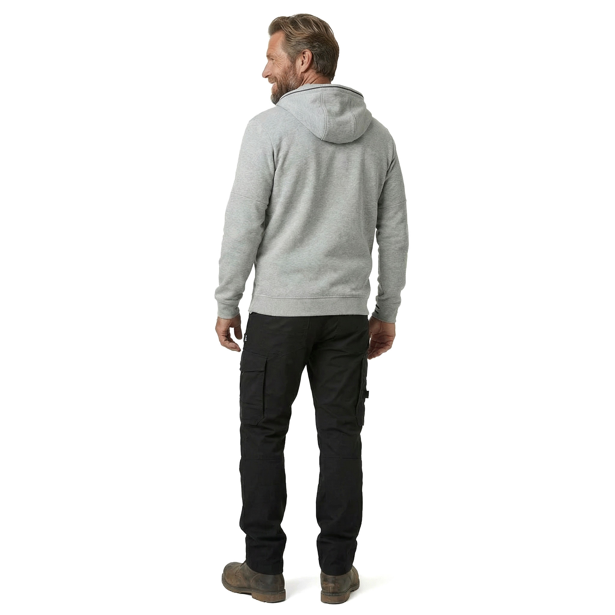 Helly Hansen Kensington hoodie med dragkedja, Gr&aring;melerad/Camouflage, large image number 4