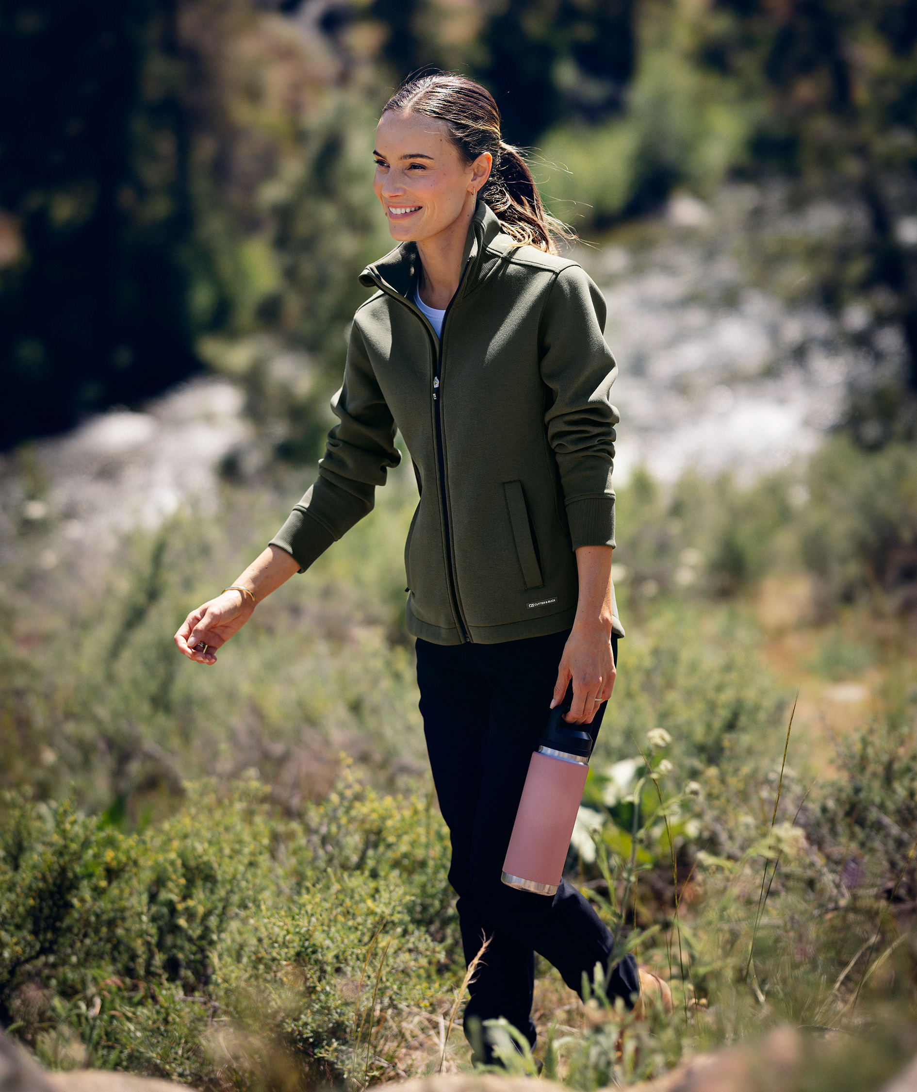 Cutter & Buck Pemberton cardigan dam