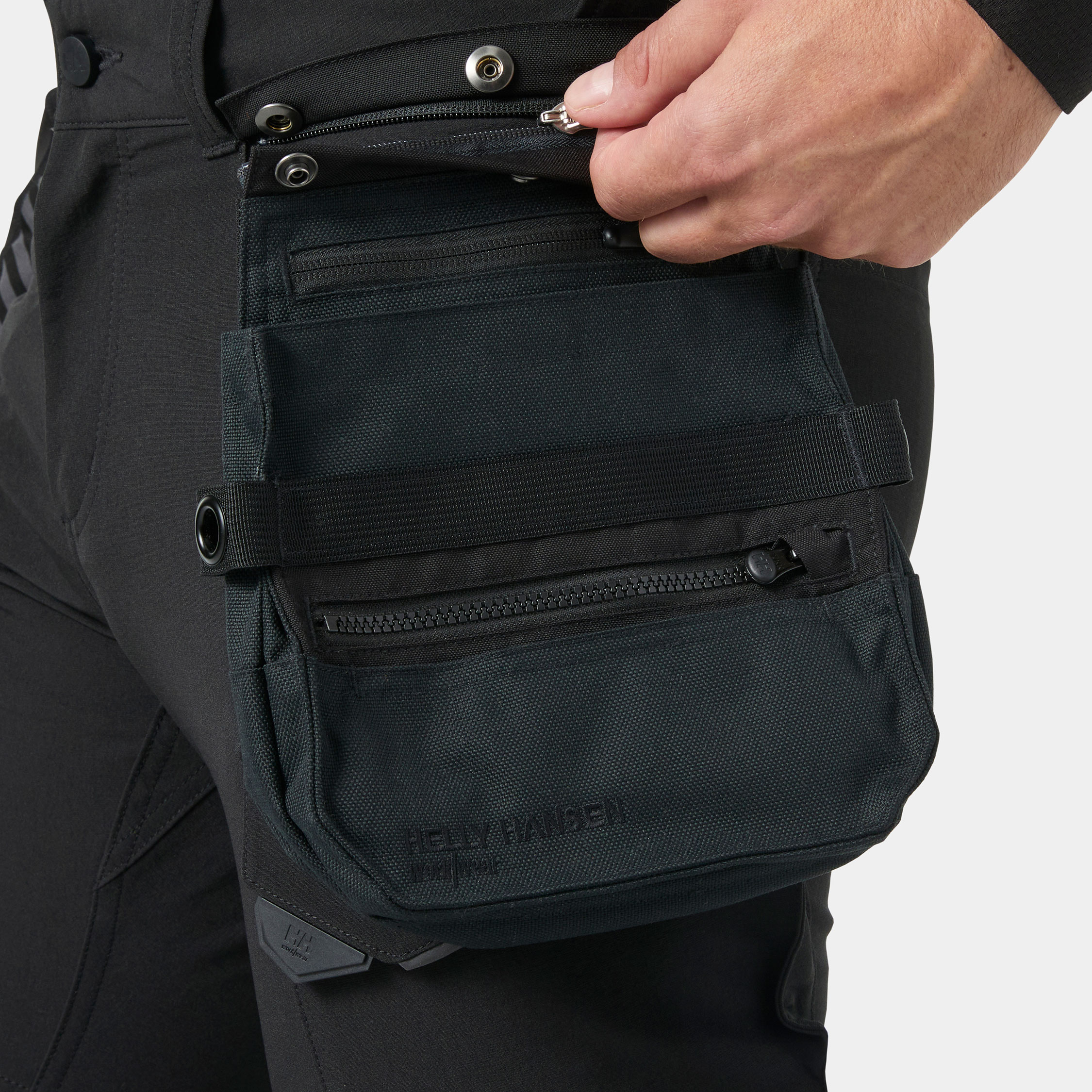 Helly Hansen Chelsea Evo. BRZ Connect&trade; work trousers full stretch, Black, large image number 4