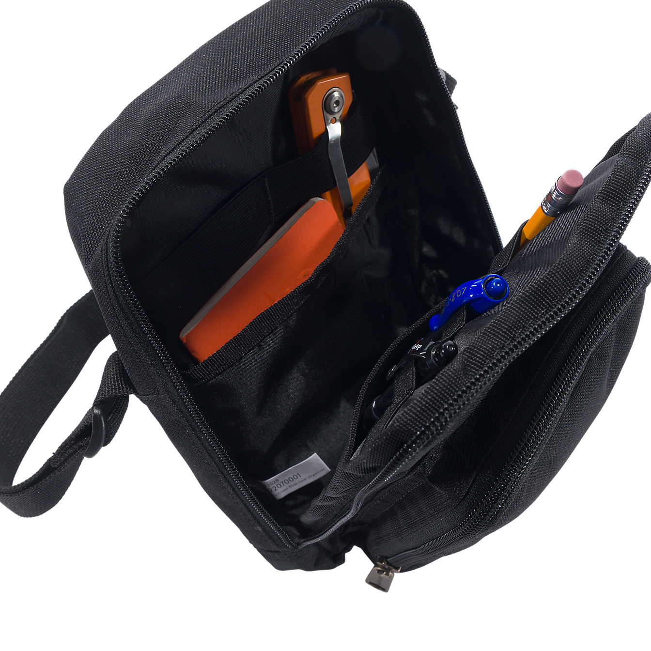 Carhartt Crossbody v&auml;ska, Black, Black, large image number 4