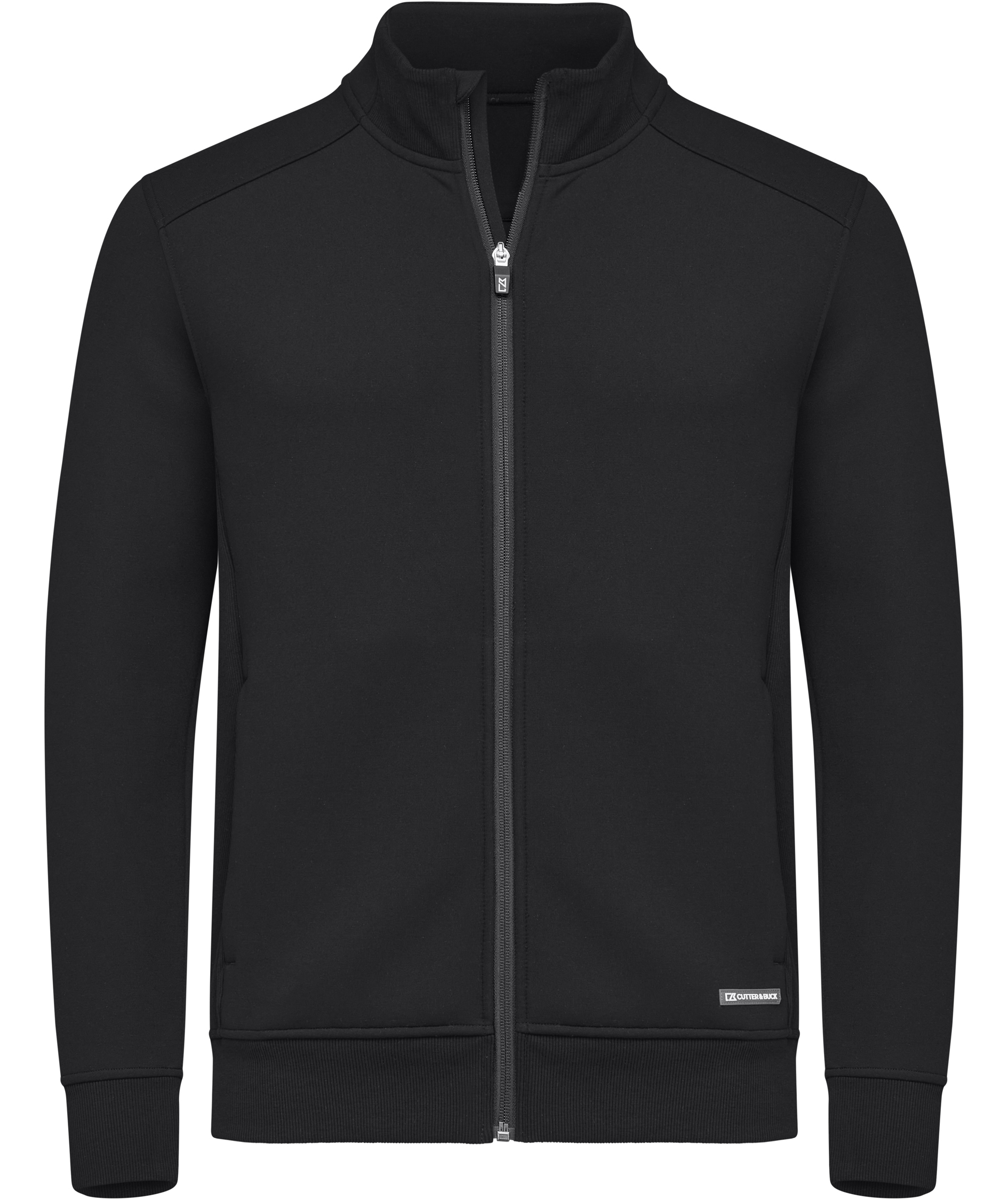 Cutter & Buck Pemberton cardigan, Black, Black, swatch