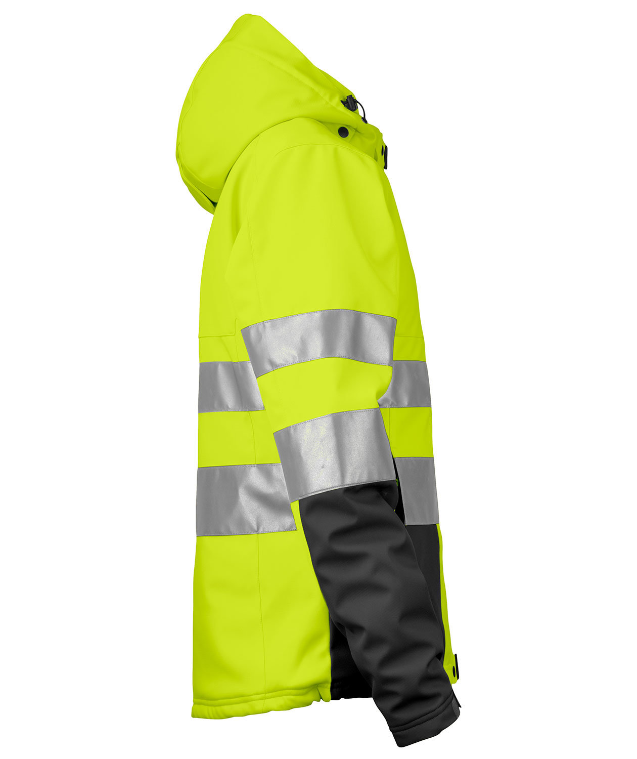 ProJob vinterjacka dam 6424, Gul/Svart, large image number 3