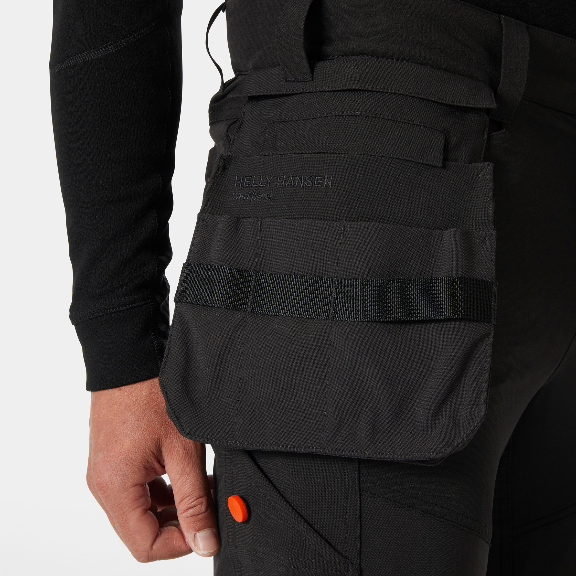 Helly Hansen Connect&trade; Flex Pro h&aelig;ngelomme 1, Black, Black, large image number 1
