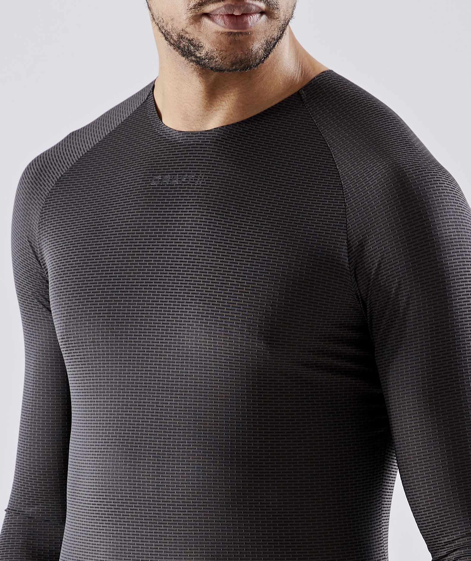 Craft PRO Dry Nanoweight long-sleeved T-shirt, Black, large image number 4