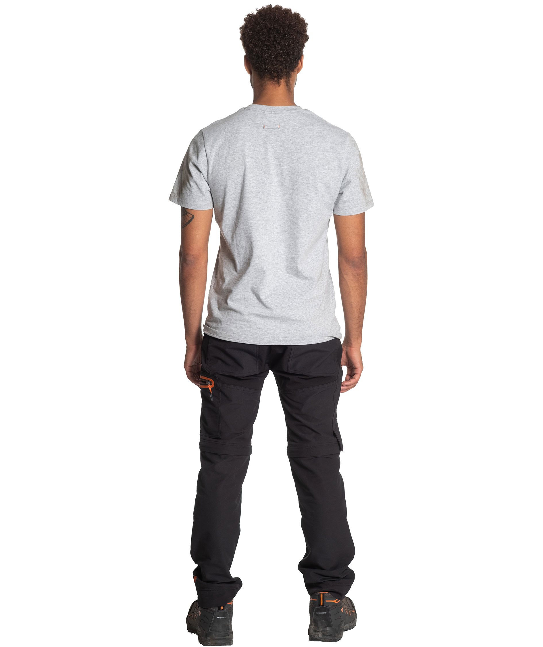 HEROCK Tornado Zip-off servicebukser, Black, large image number 4