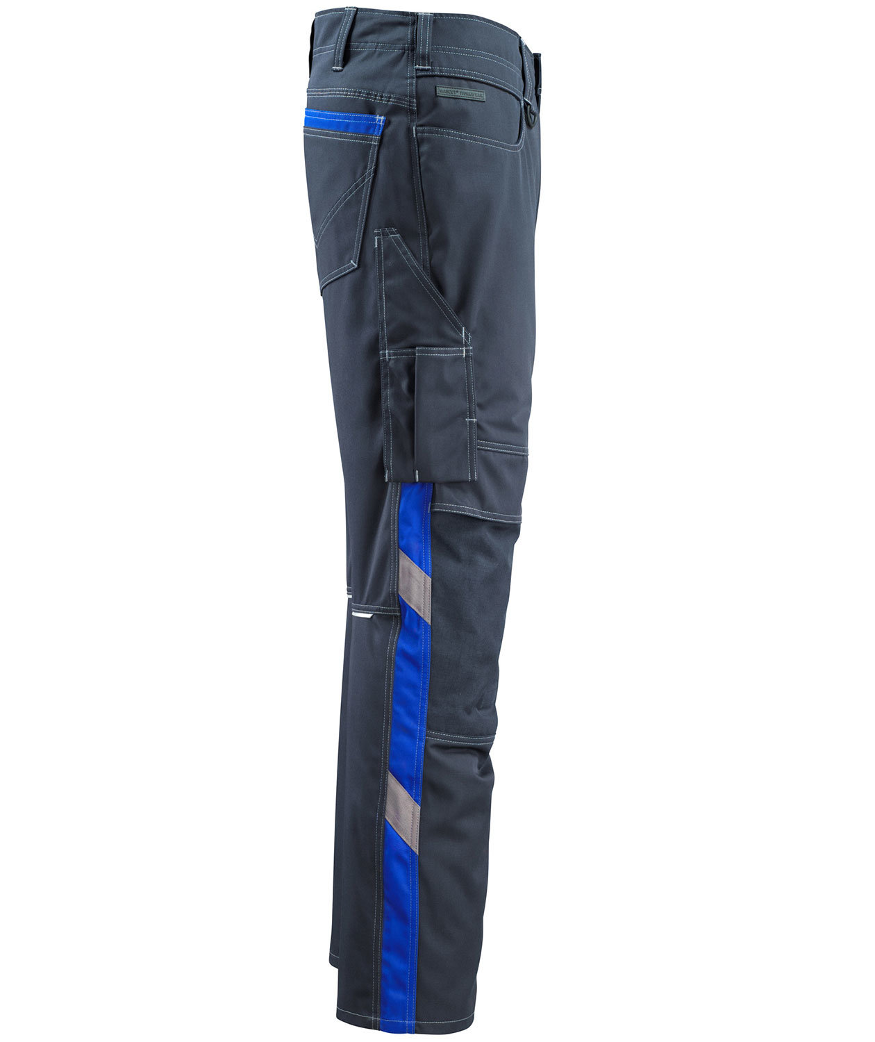 Mascot Unique Mannheim work trousers, light, Dark Marine/Cobalt Blue, large image number 3