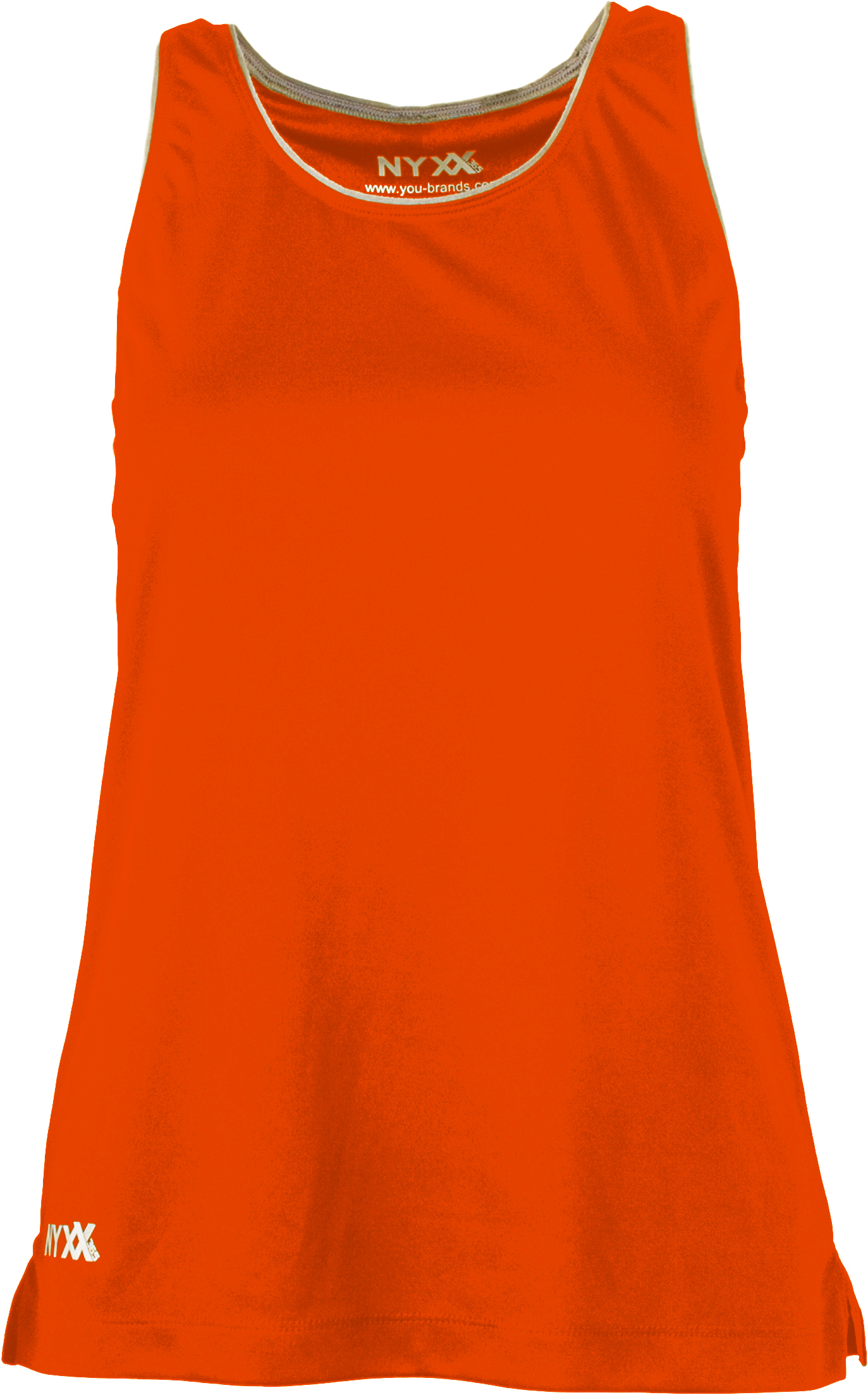 NYXX Dynamic figursydd tank top dam, Safety orange