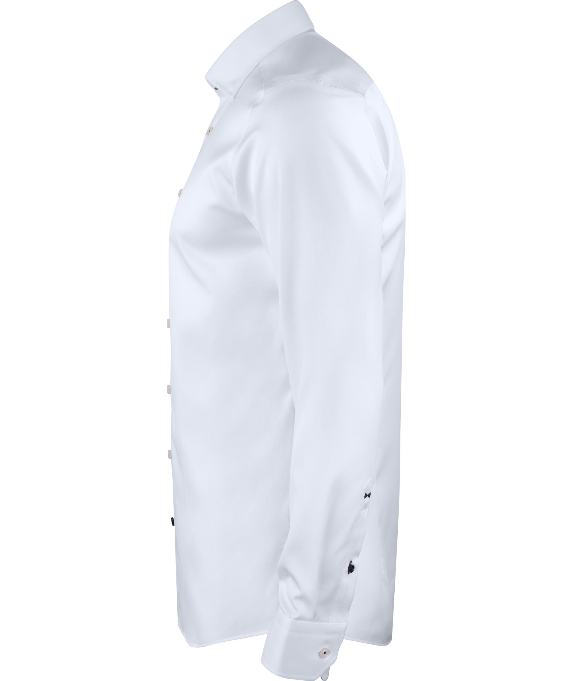 J. Harvest & Frost Twill Red Bow 122 regular fit skjorta, Vit, large image number 2