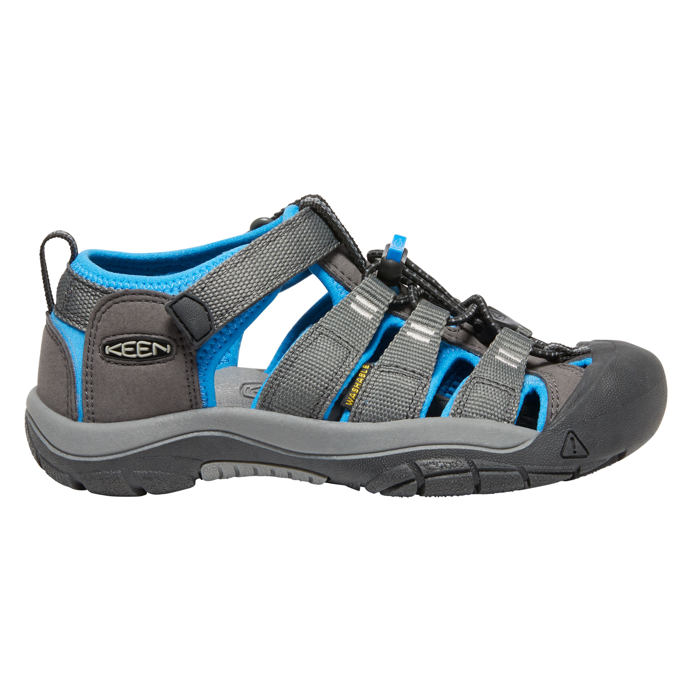 Keen Newport H2 Y JR sandals, Magnet/Brilli Blue, large image number 4