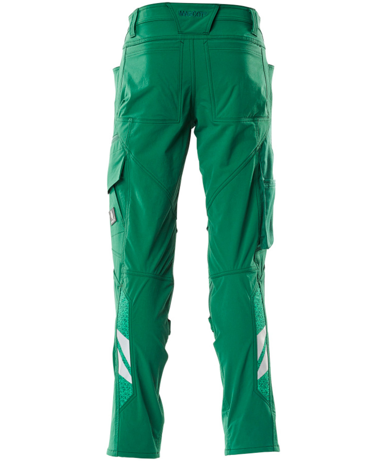 Mascot Accelerate arbejdsbukser Full stretch, Gr&oslash;n, large image number 1