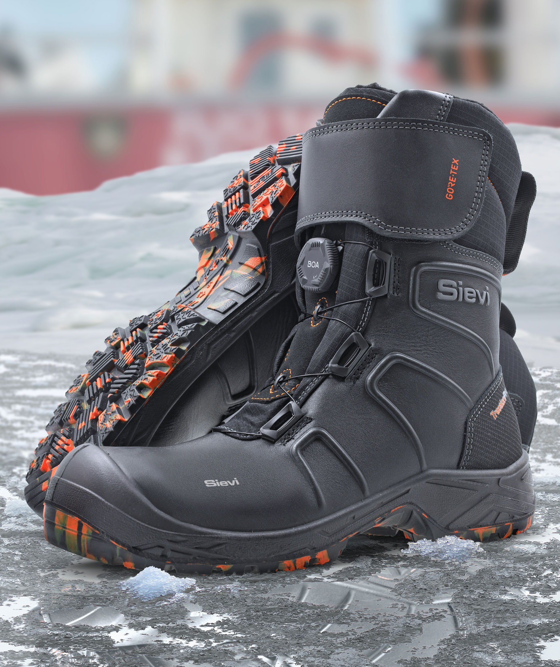 Sievi Alaska GT Roller XL+ vinter vernest&oslash;vler S7, Svart, large image number 2