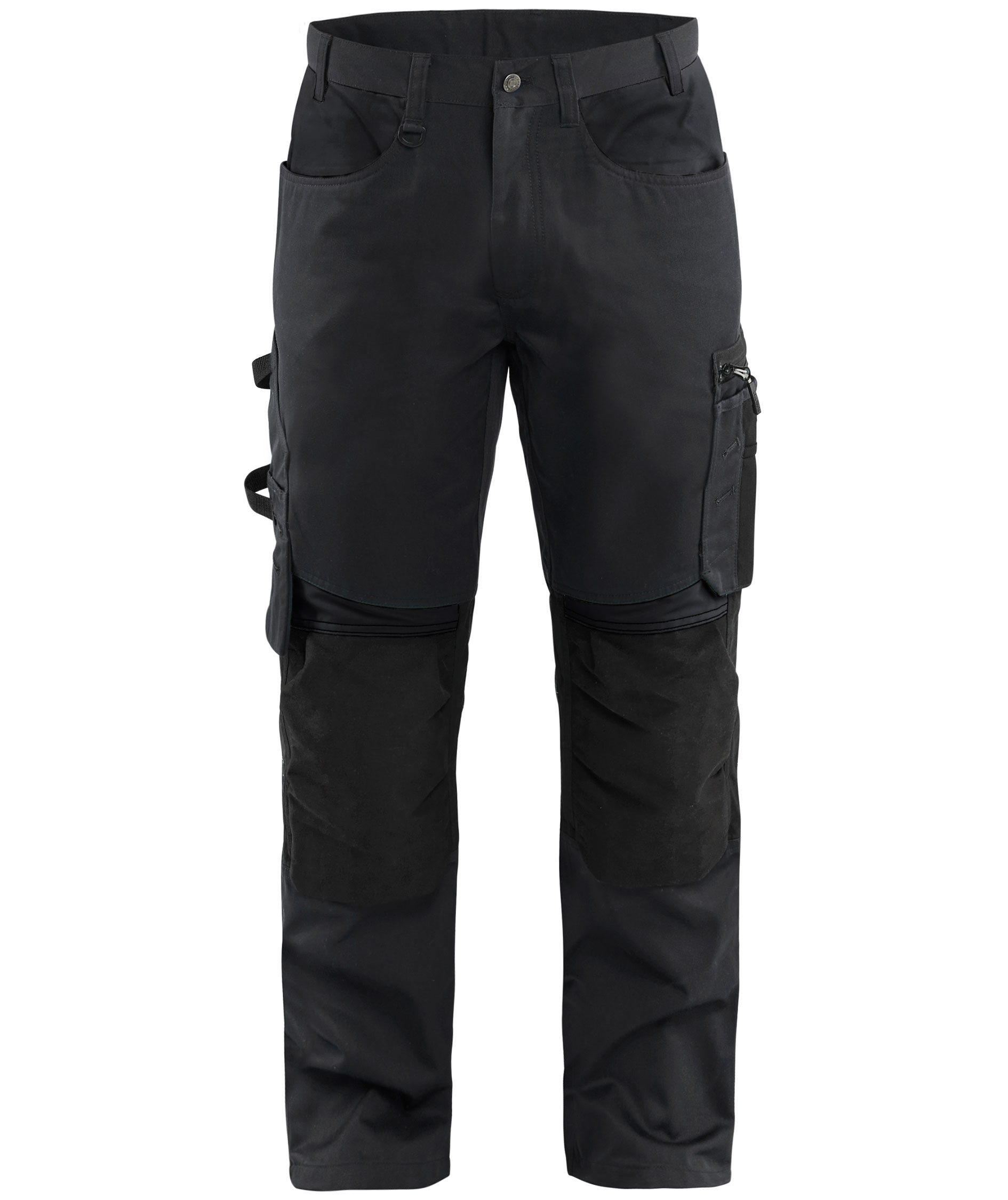 Bl&aring;kl&auml;der arbetsbyxa, Svart