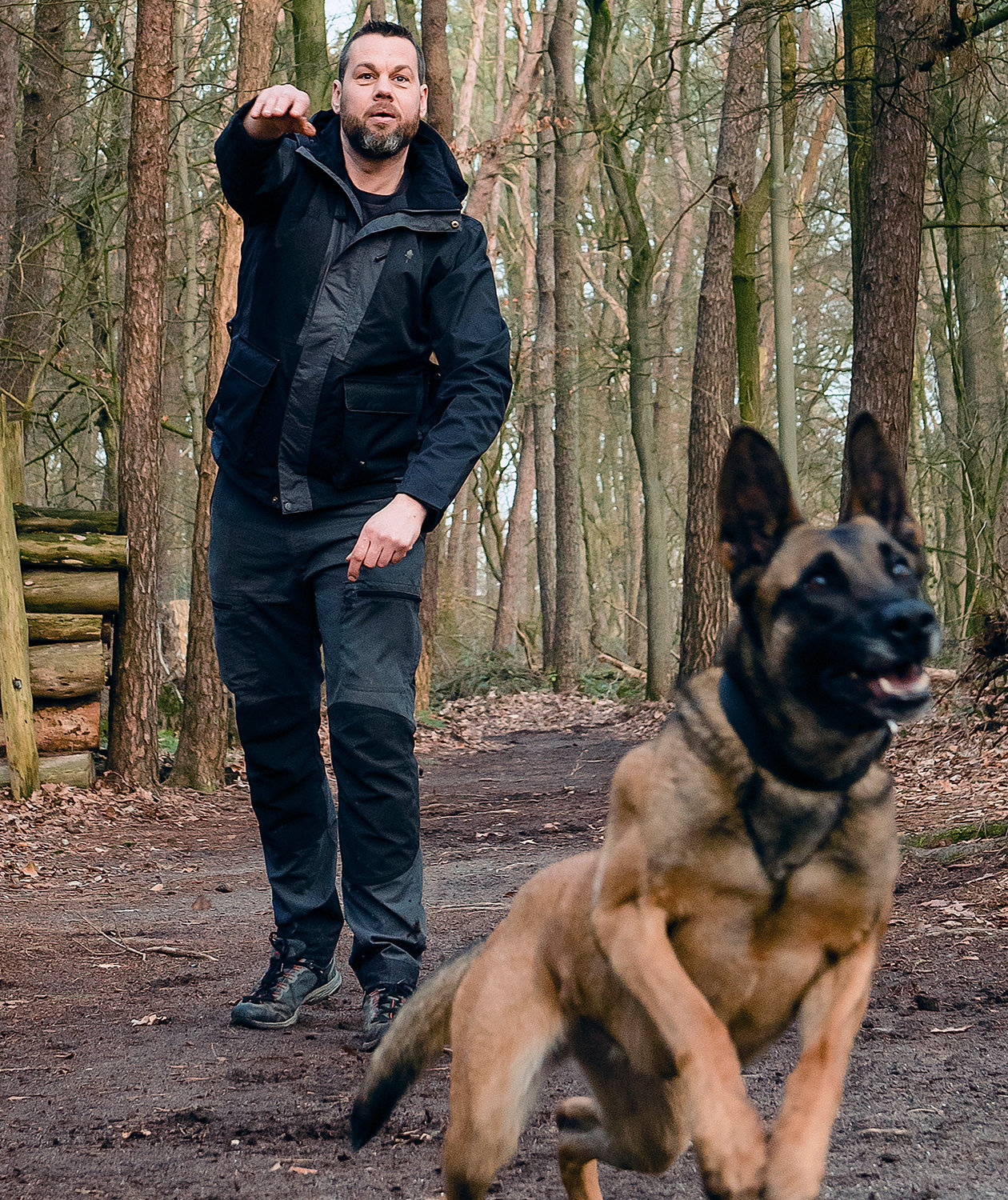 Pinewood Dog Sports 2.0 jakke, Black/Dark Anthracite