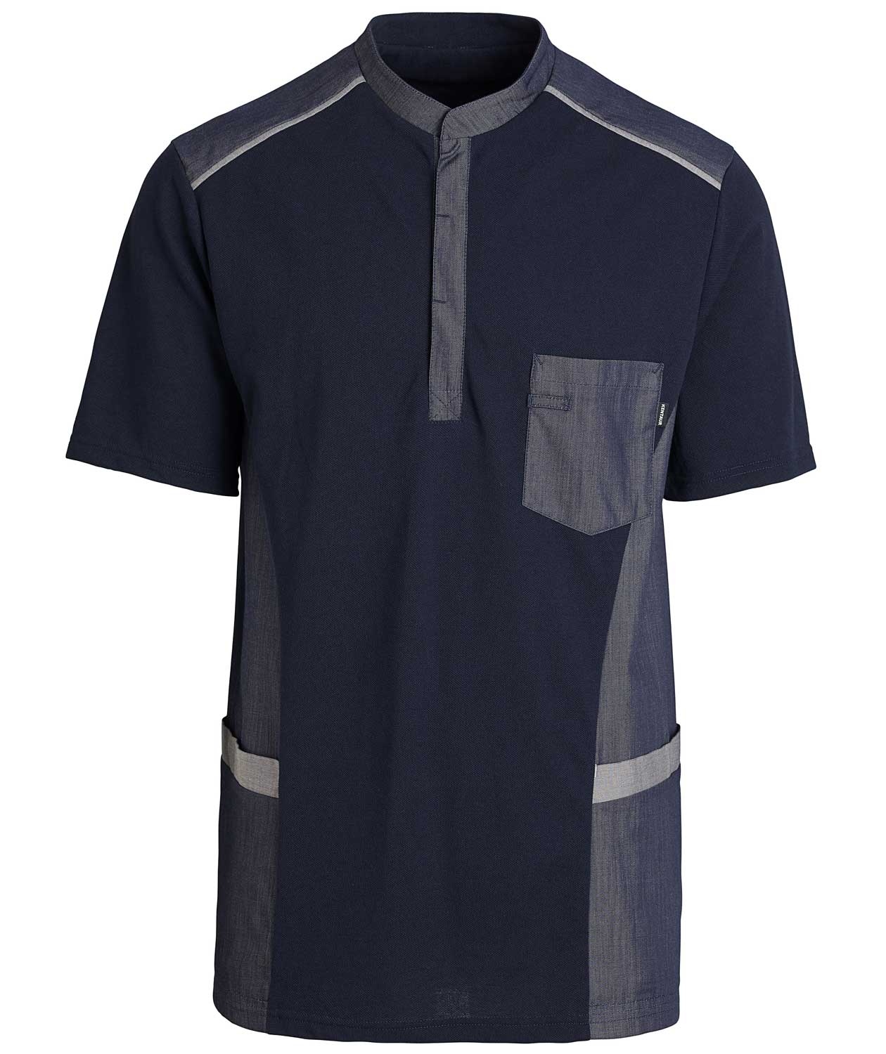 Kentaur  pique tunika, M&oslash;rkebl&aring;, M&oslash;rkebl&aring;, swatch