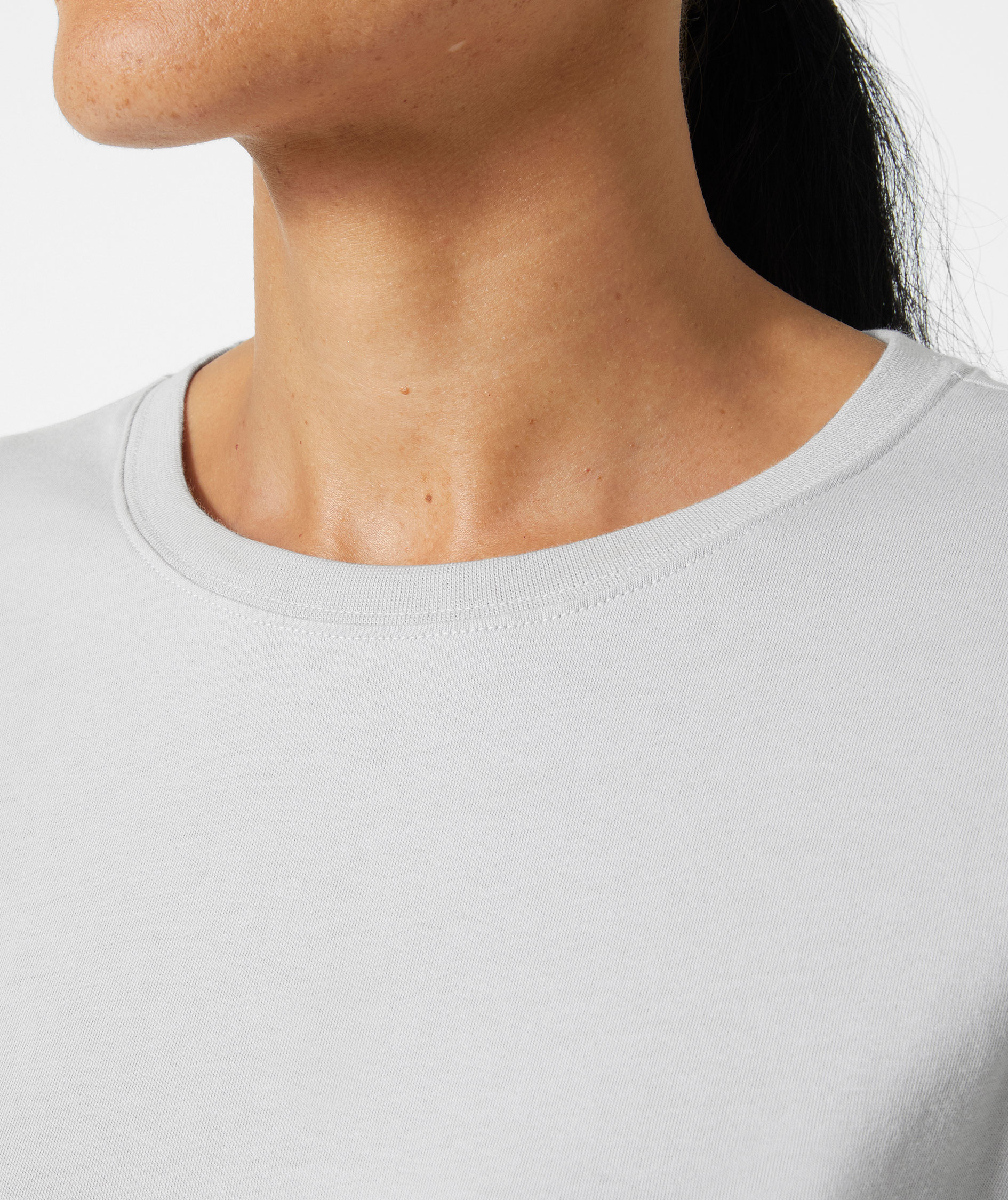 Helly Hansen Classic long-sleeved women's T-shirt, Grey fog, large image number 4