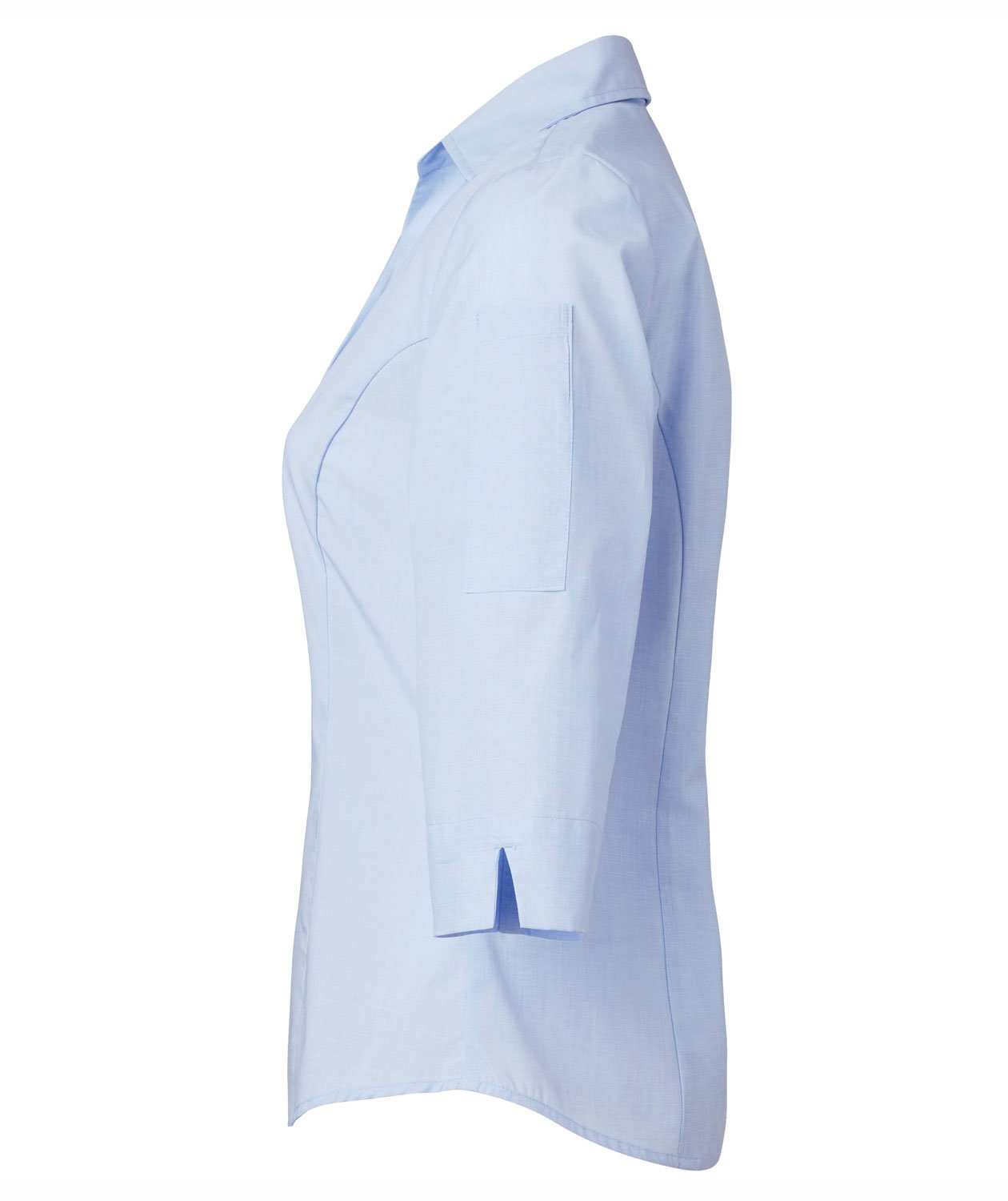 Segers skjorte dame med 3/4 ermer, Lysebl&aring;, large image number 2