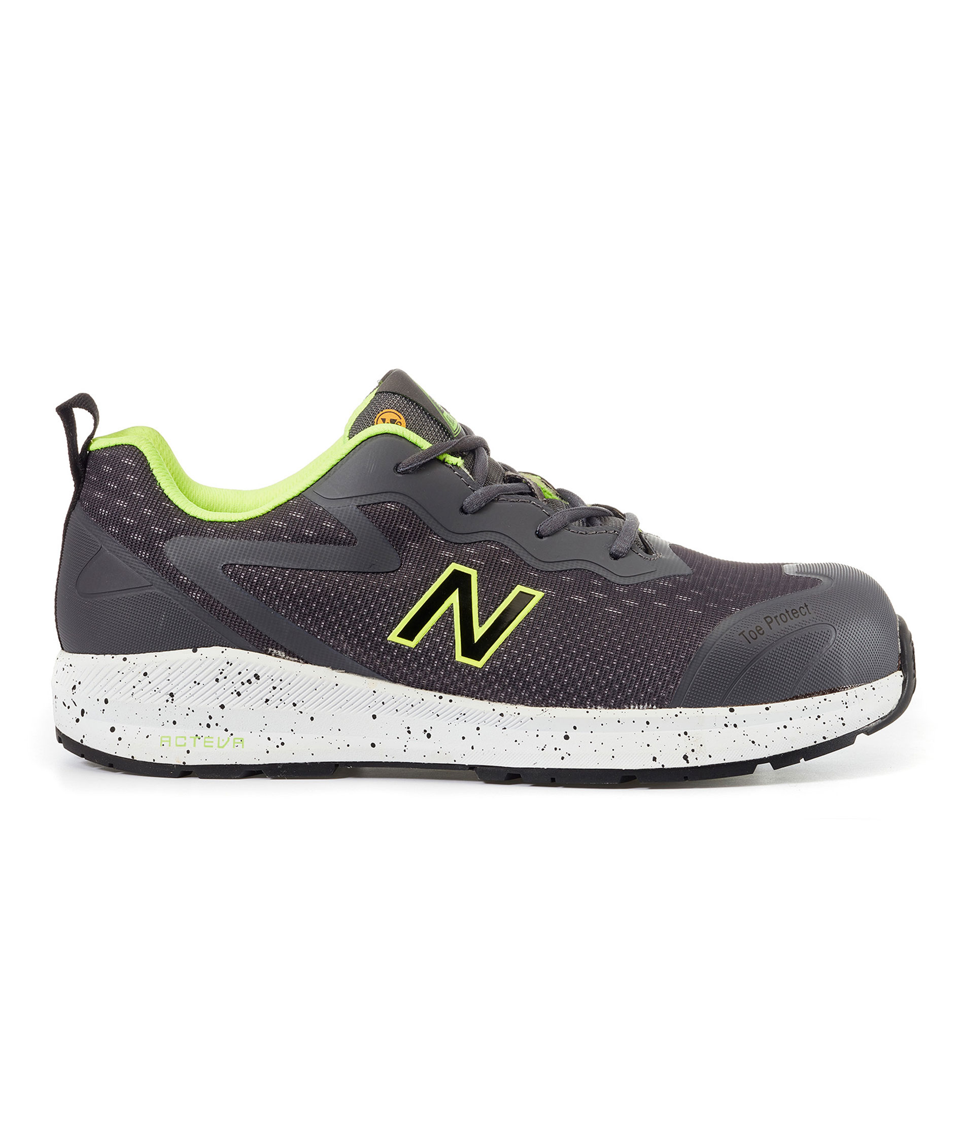 New Balance Logic skyddsskor S1P, Grey/Lime