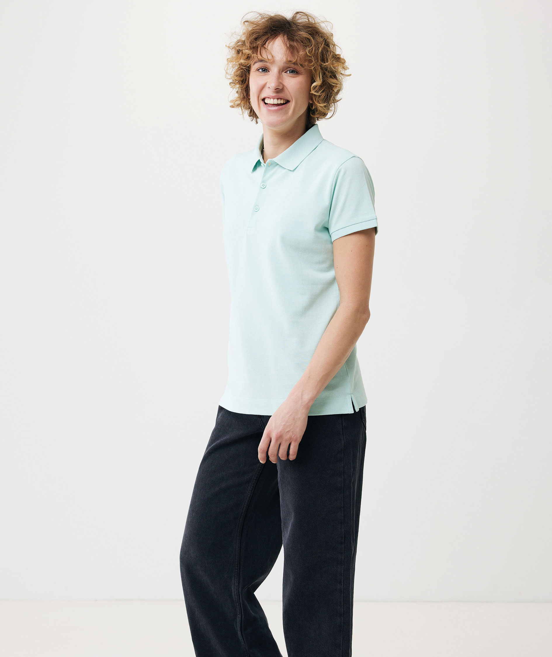 Iqoniq Yosemite Damen Poloshirt, Crushed Mint, large image number 5