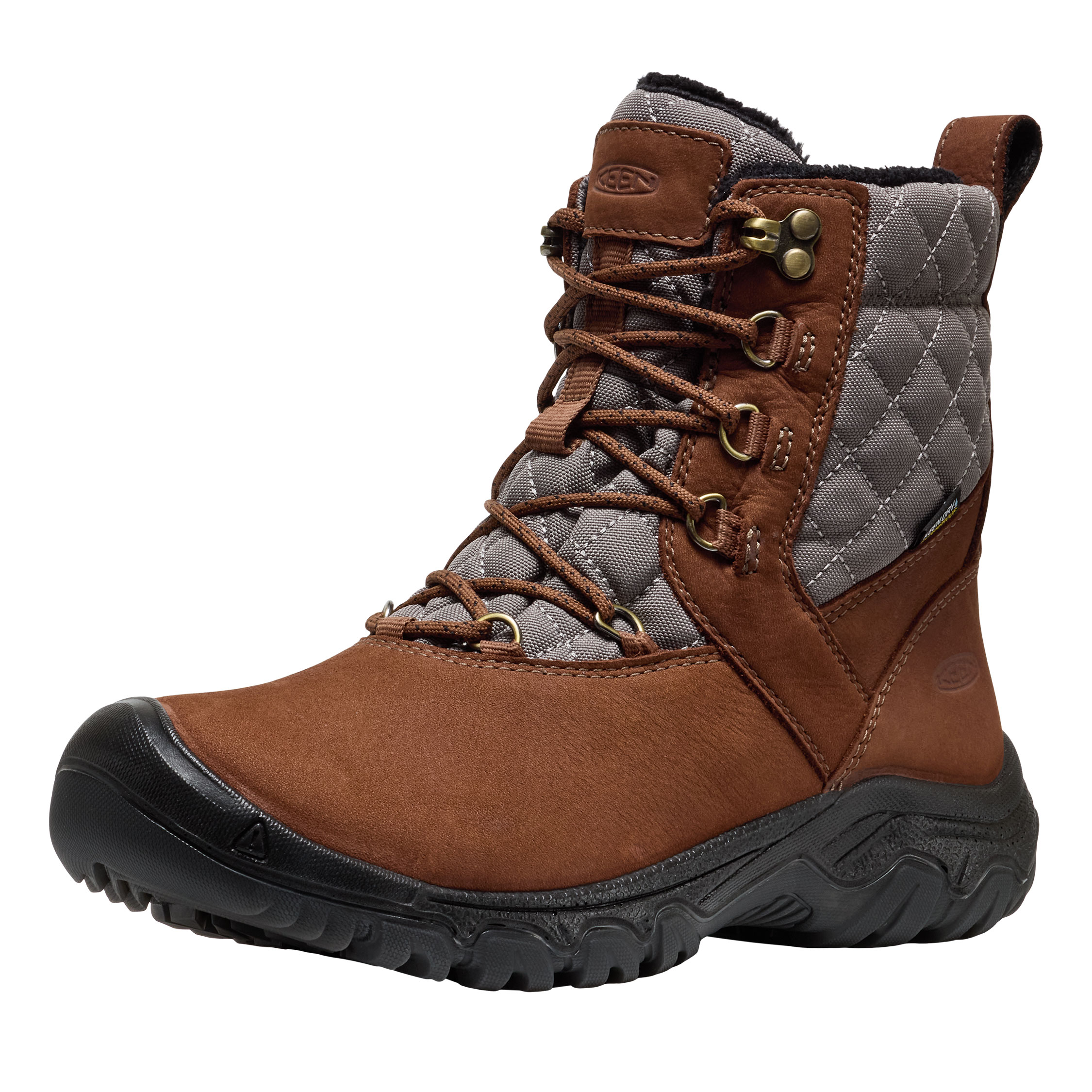 Keen Greta Boot II WP women's hiking boots, Bison, large image number 8