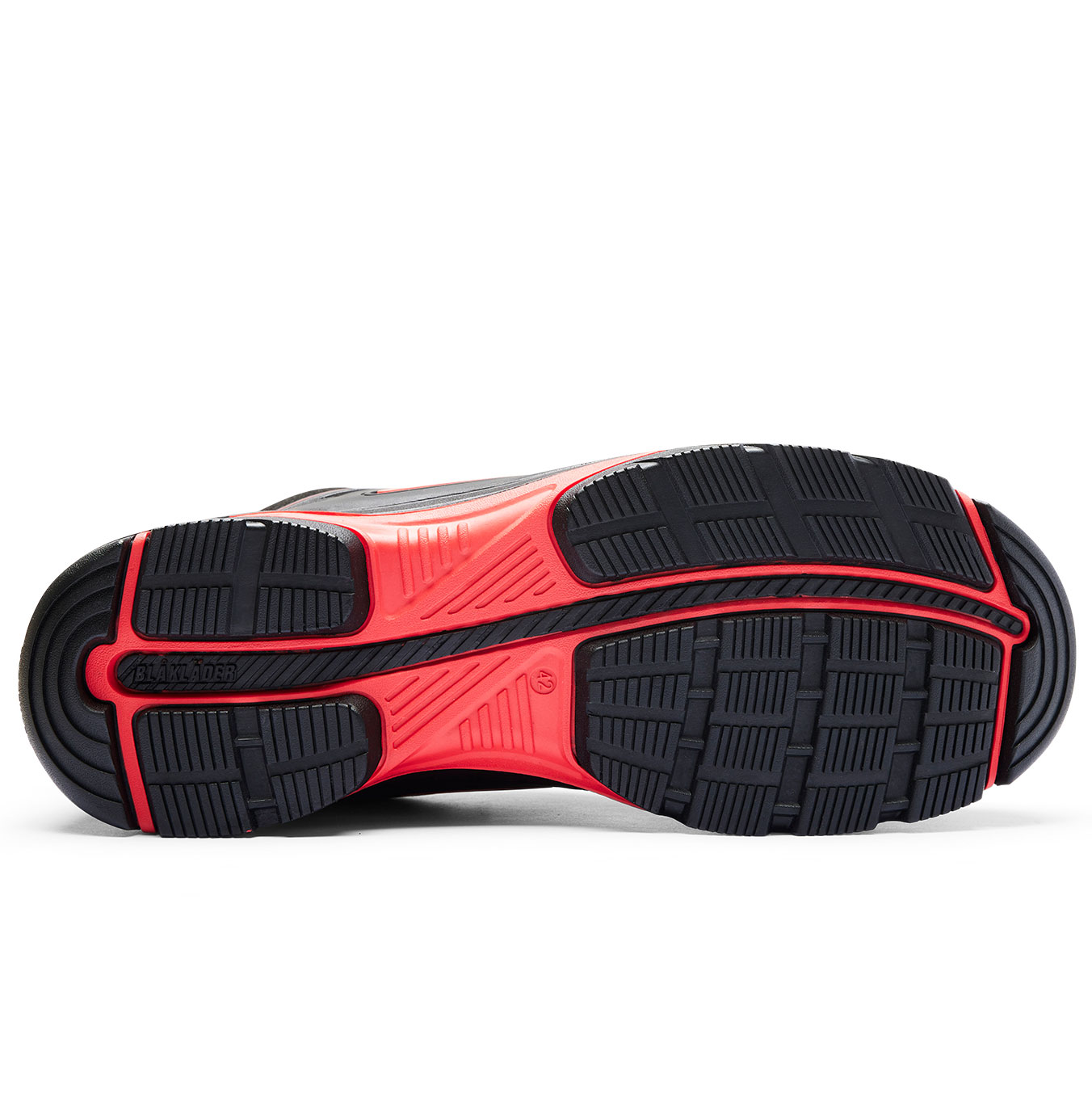 Bl&aring;kl&auml;der Gecko safety shoes S3, Black/Red, large image number 3