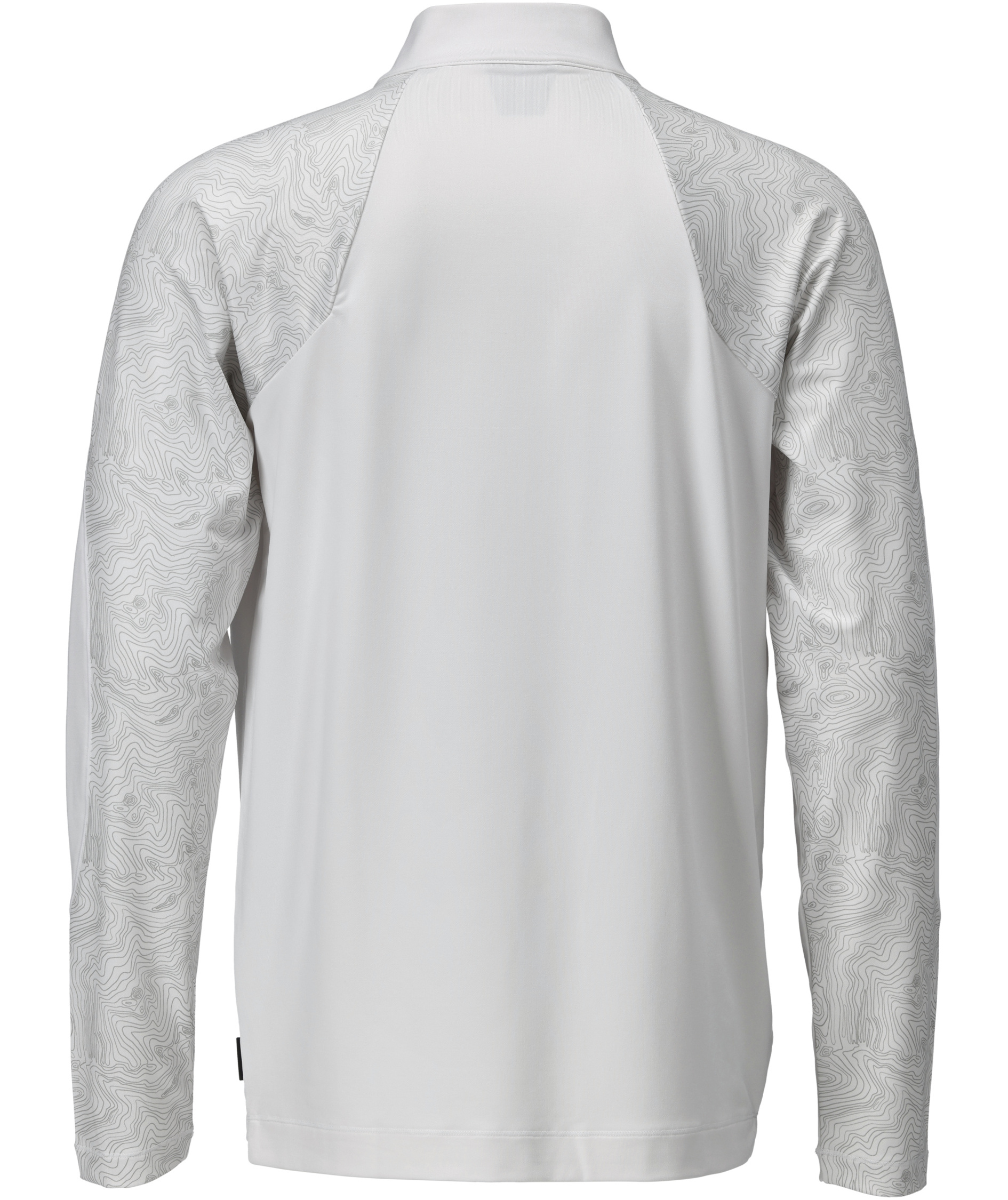 Mascot Customized half zip langermet T-skjorte, Hvit, large image number 1