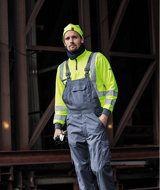 Tranemo sweatshirt, Hi-Vis Yellow