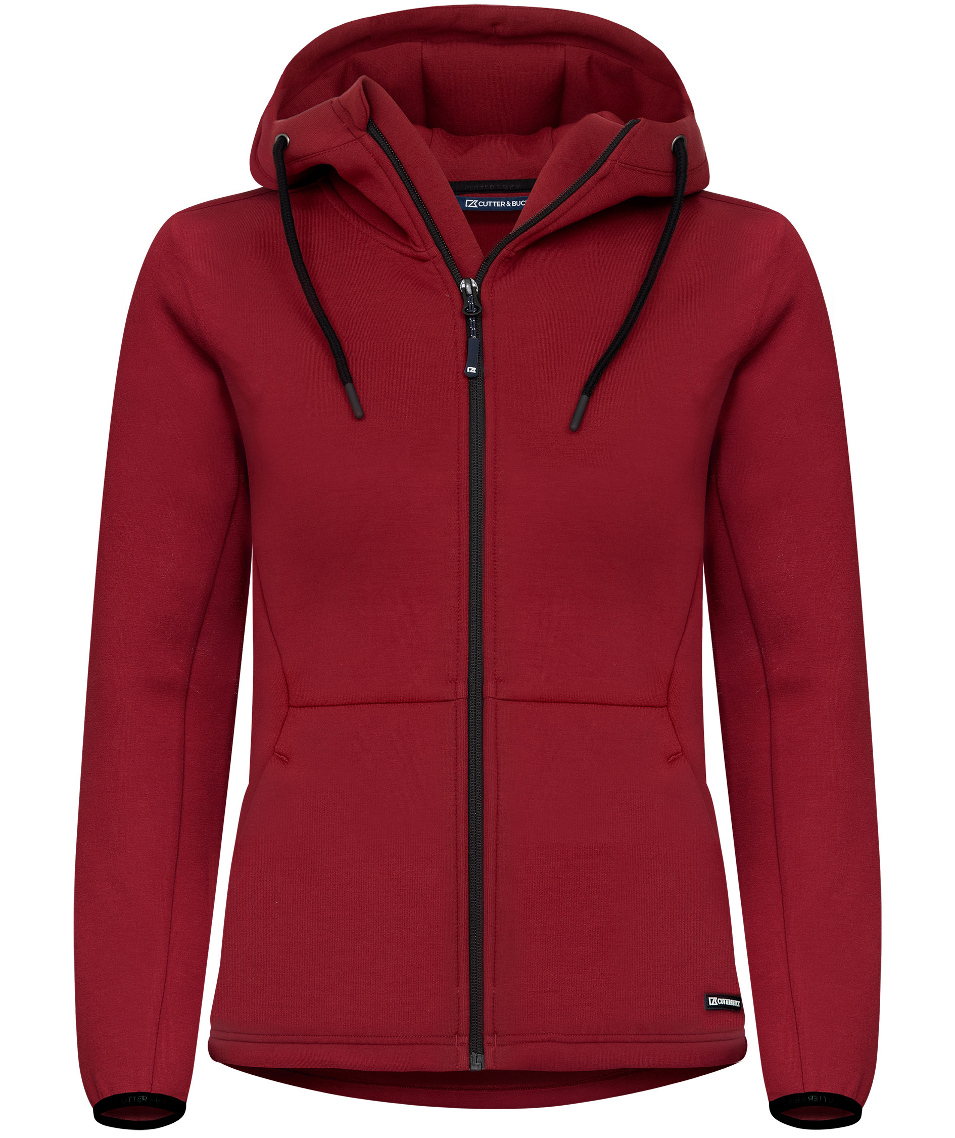 Cutter & Buck Pemberton Hood Zip dam, Vinr&ouml;d, Vinr&ouml;d, swatch