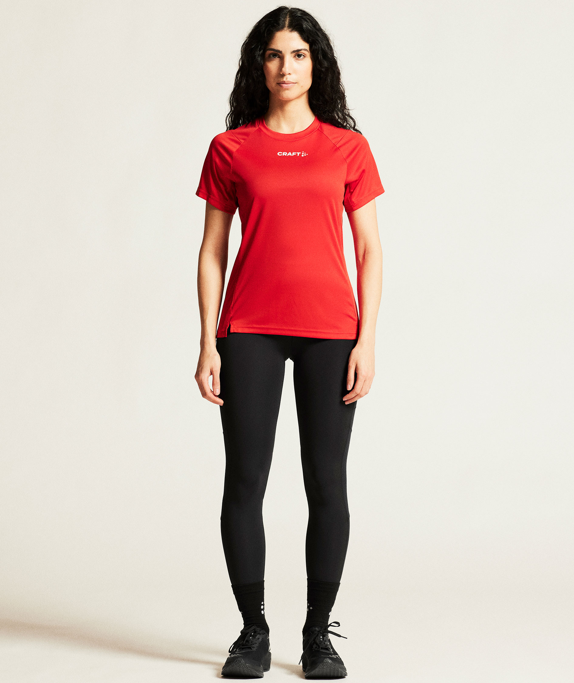 Craft Rush 2.0 women's T-shirt, Bright red