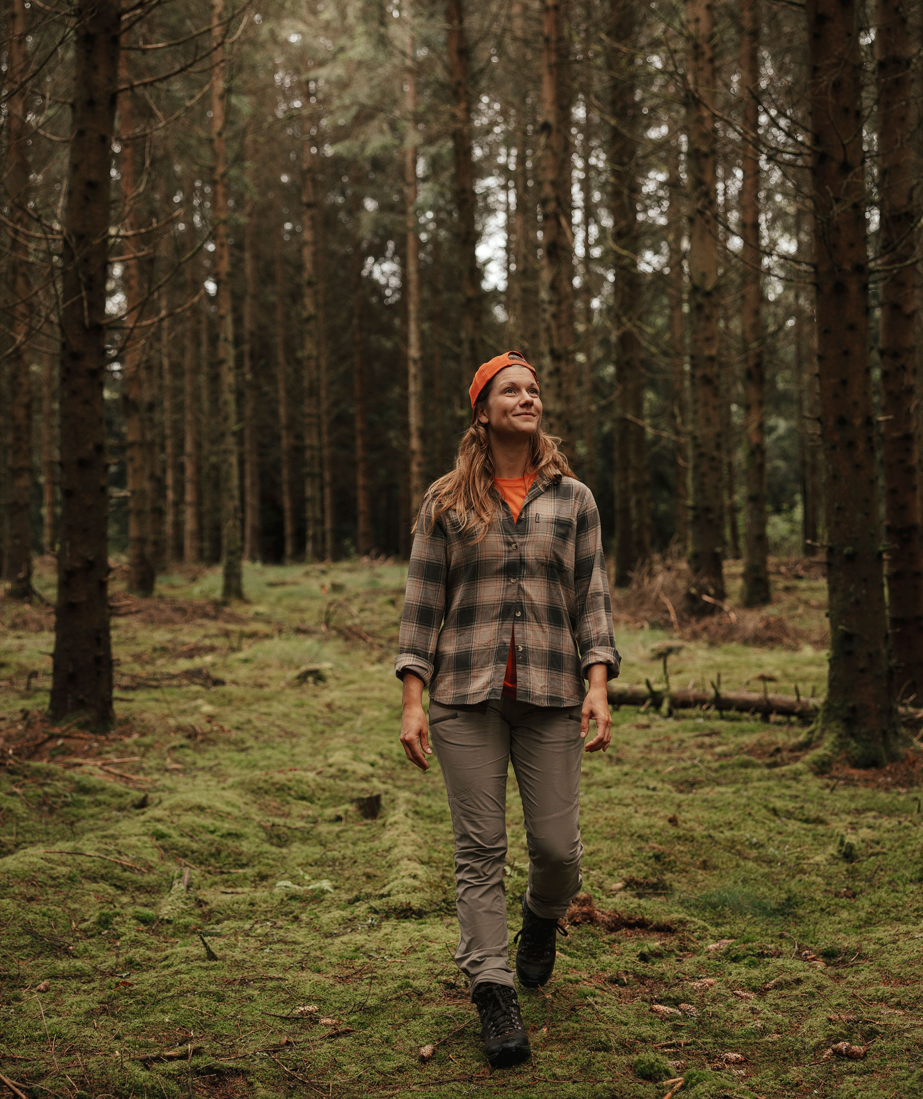 Pinewood Finnveden Forest flannel dameskjorte, 8669, large image number 1
