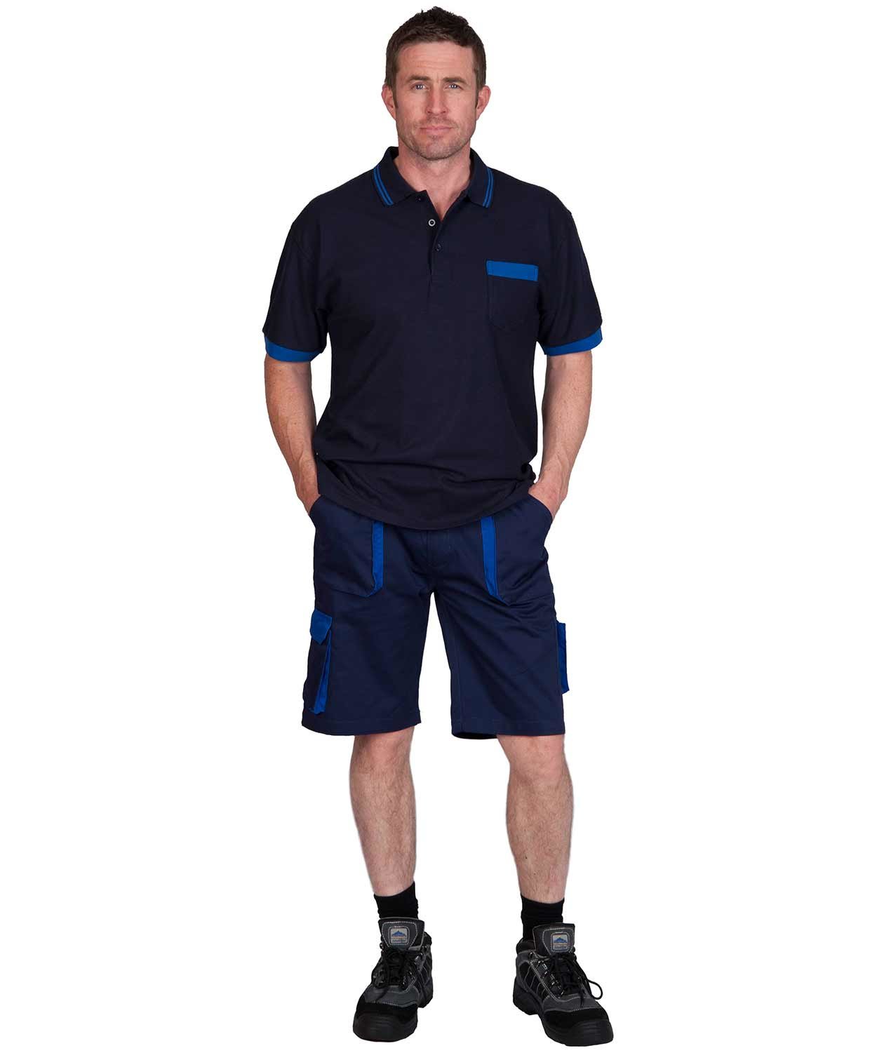 Portwest Texo arbetsshorts, Navy/Royal