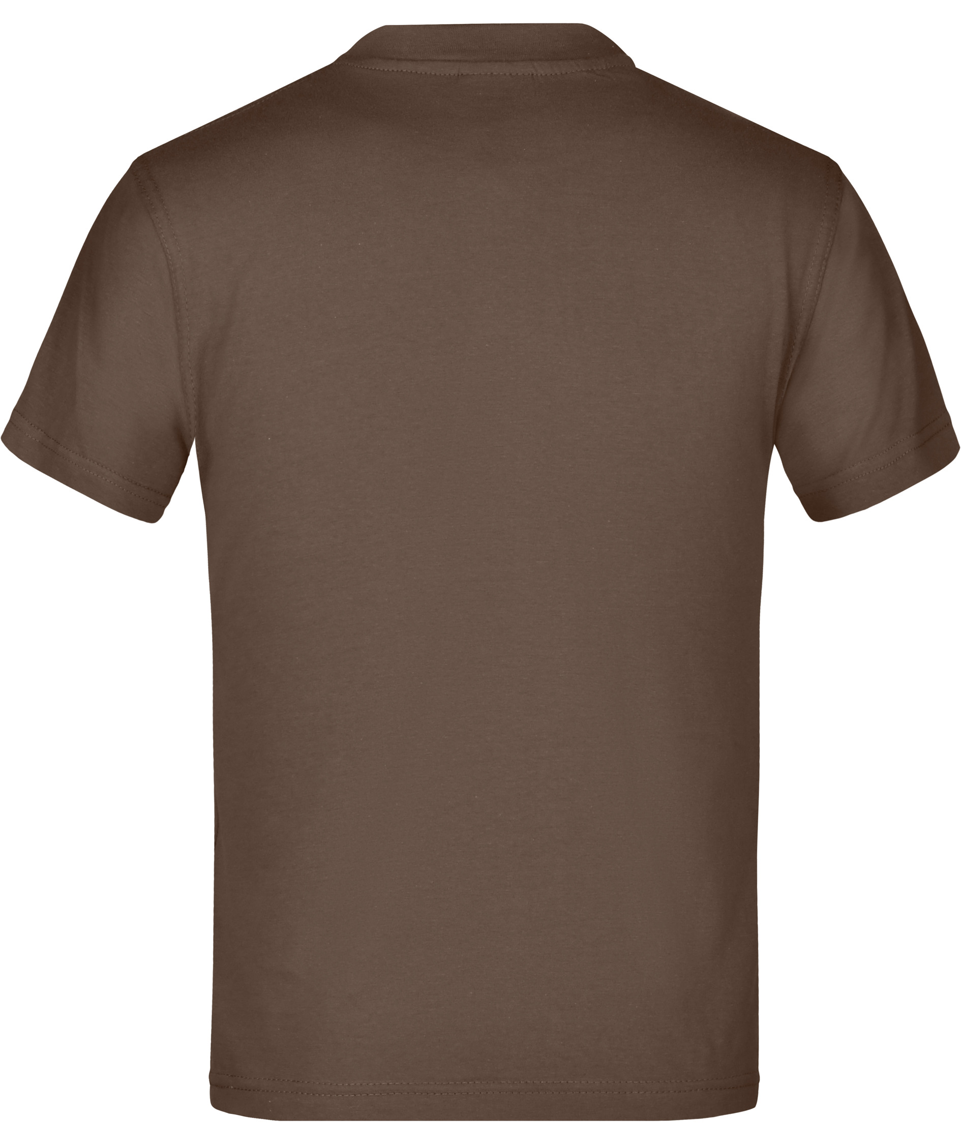 James & Nicholson Junior Basic-T T-shirt till barn, Brown, large image number 1