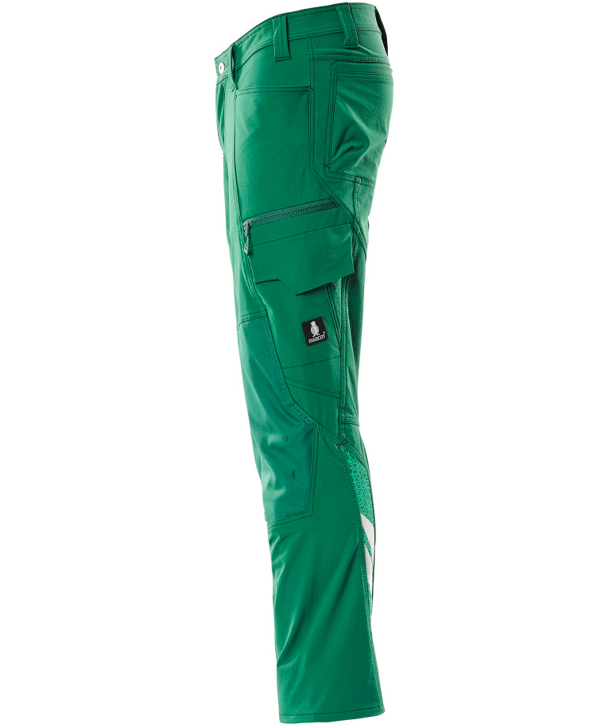 Mascot Accelerate arbejdsbukser Full stretch, Gr&oslash;n, large image number 3