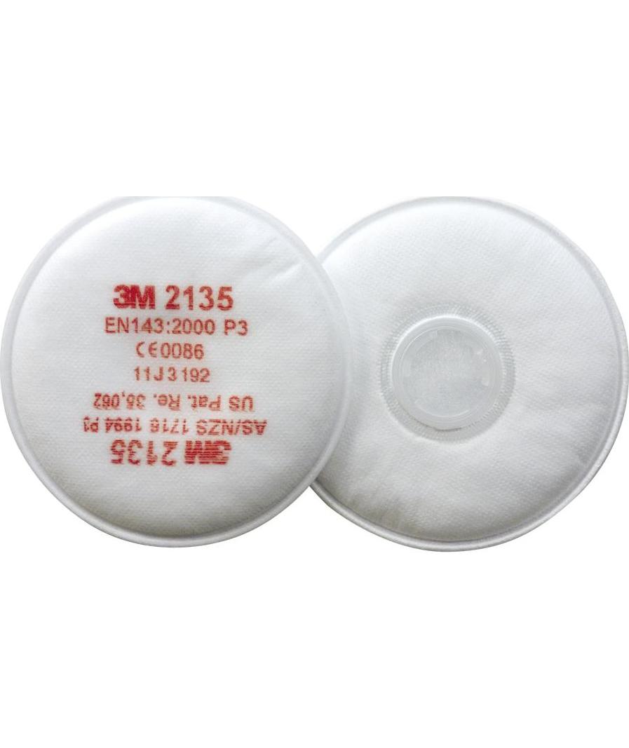 3M 20-pack particle filter P3, White
