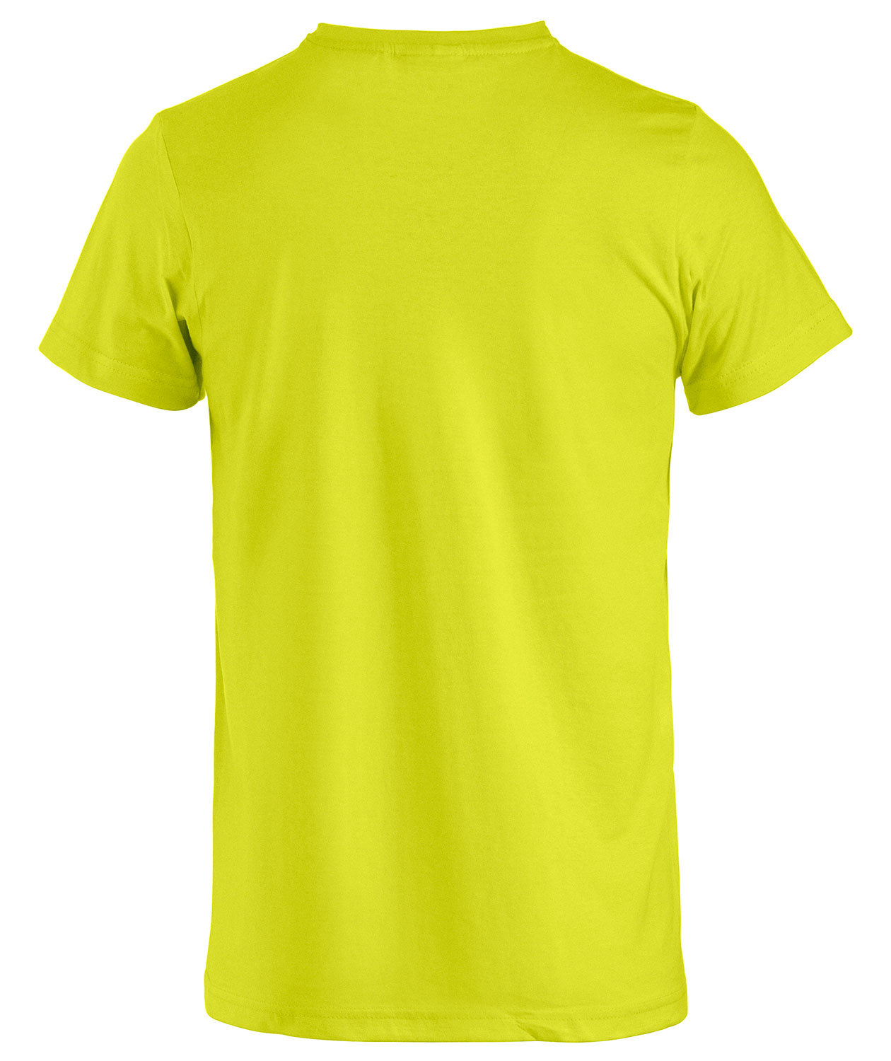 Clique Basic T-shirt, Hi-Vis Green, large image number 2