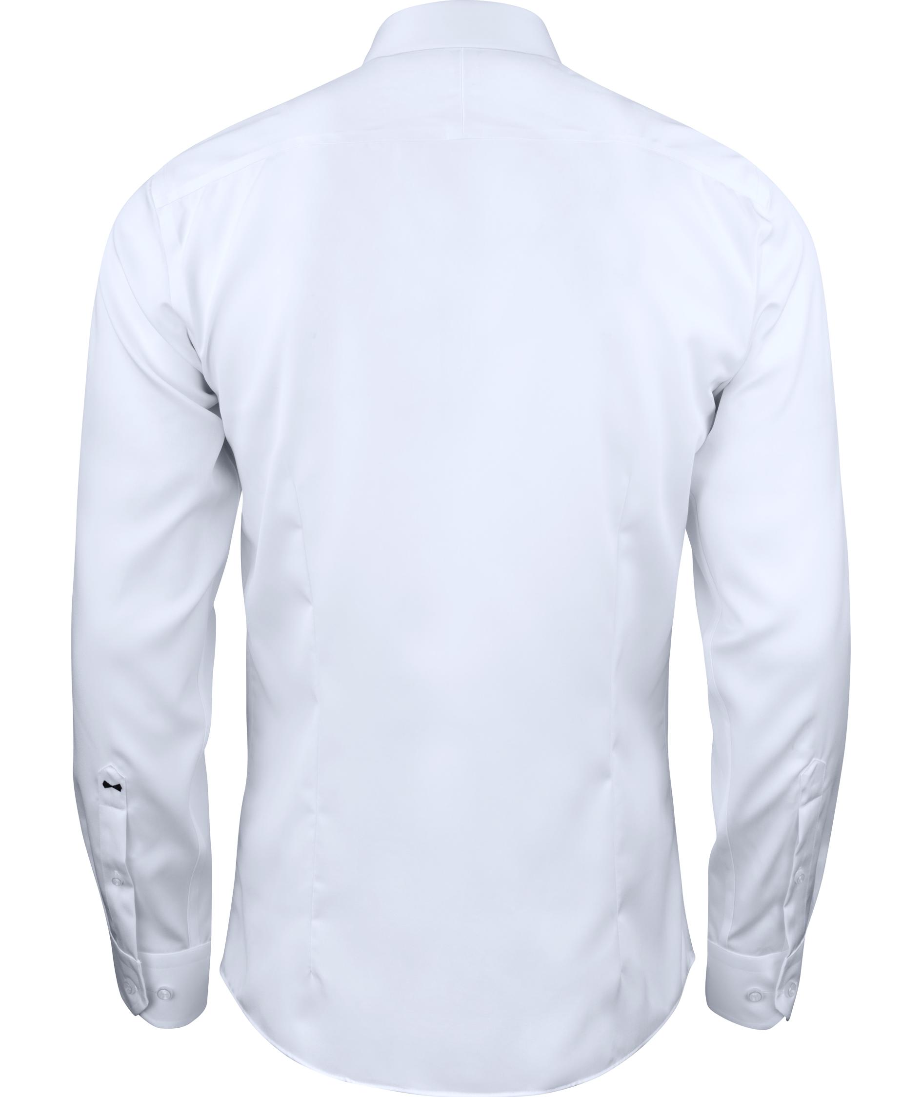 J. Harvest & Frost Twill Green Bow O1 slim fit skjorta, Vit, large image number 2