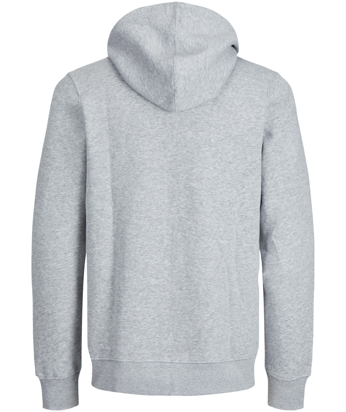 Jack & Jones JJEBRADLEY hoodie med dragkedja, Light Grey Melange, large image number 2
