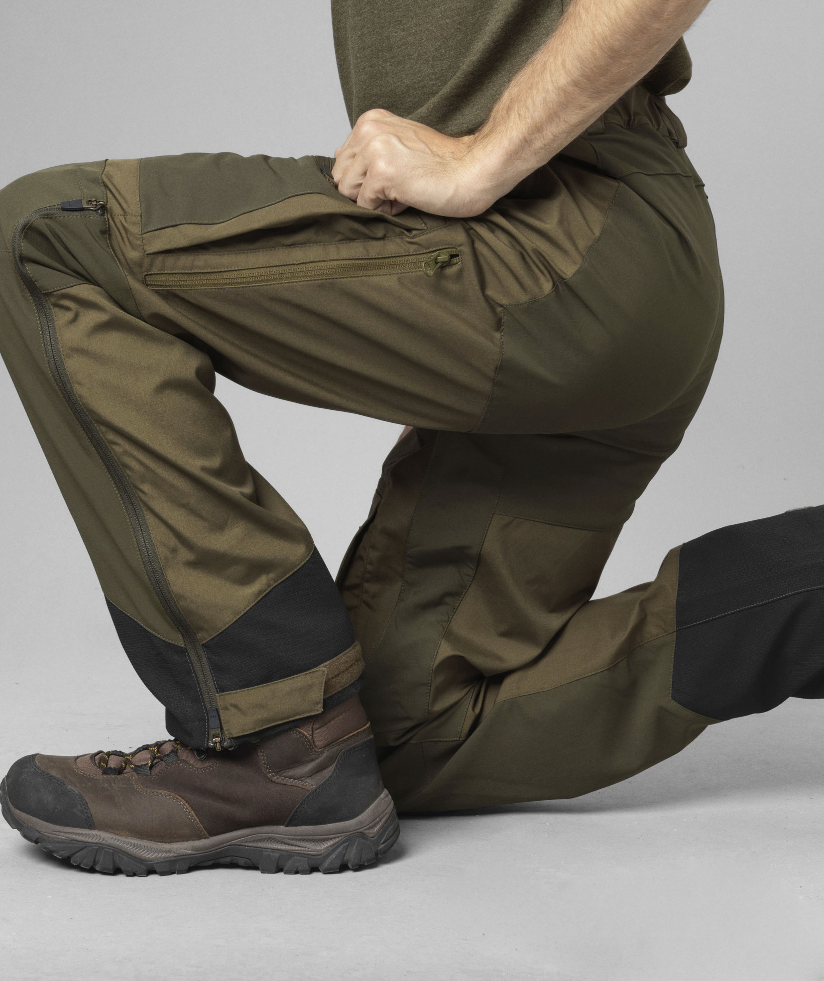 Seeland Hemlock Hose, Military olive/Pine green, large image number 4