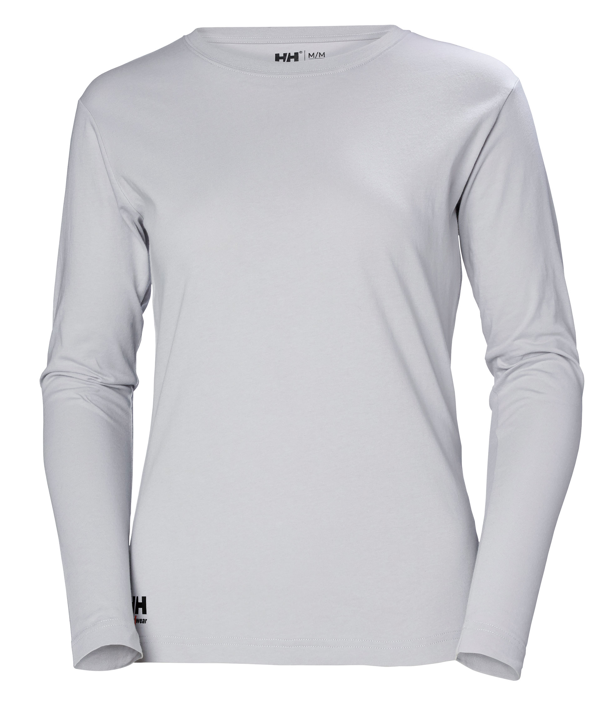 Helly Hansen Classic lang&aelig;rmet dame T-shirt, Grey fog