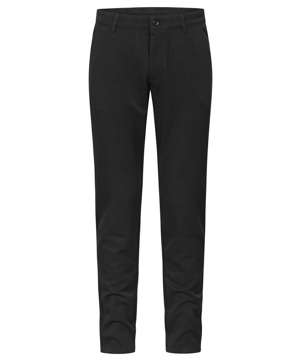 NewTurn stretch slim fit chinos, Svart
