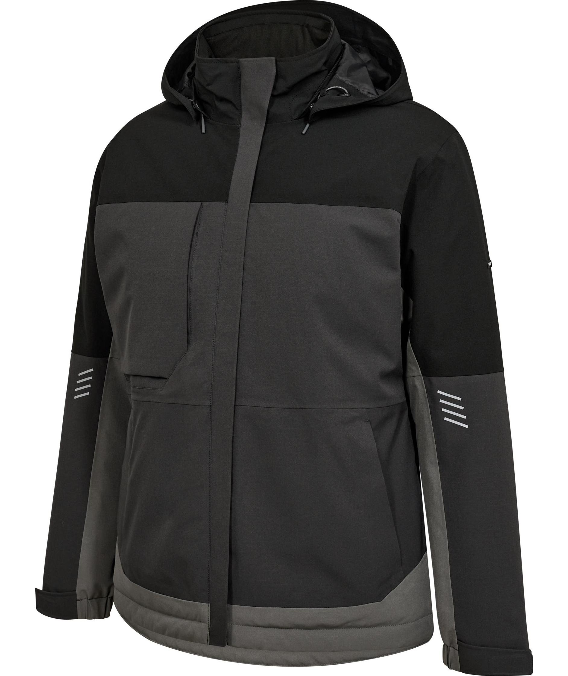 Engel Entire dame vinterjakke, Anthracite Grey/Black, large image number 5