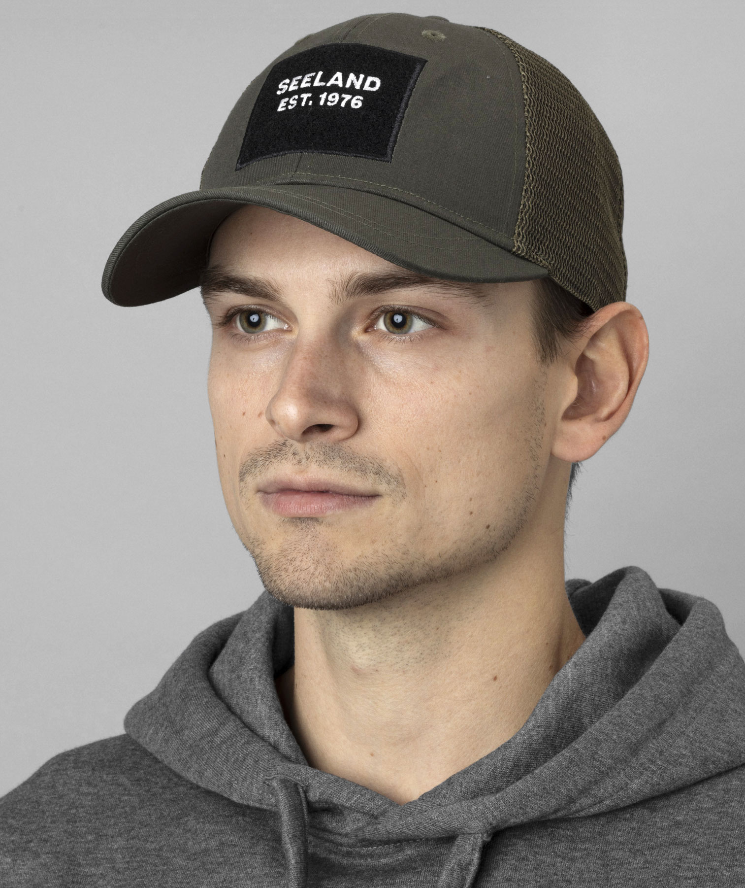 Seeland Granite Trucker cap, Grape leaf, Grape leaf, large image number 3