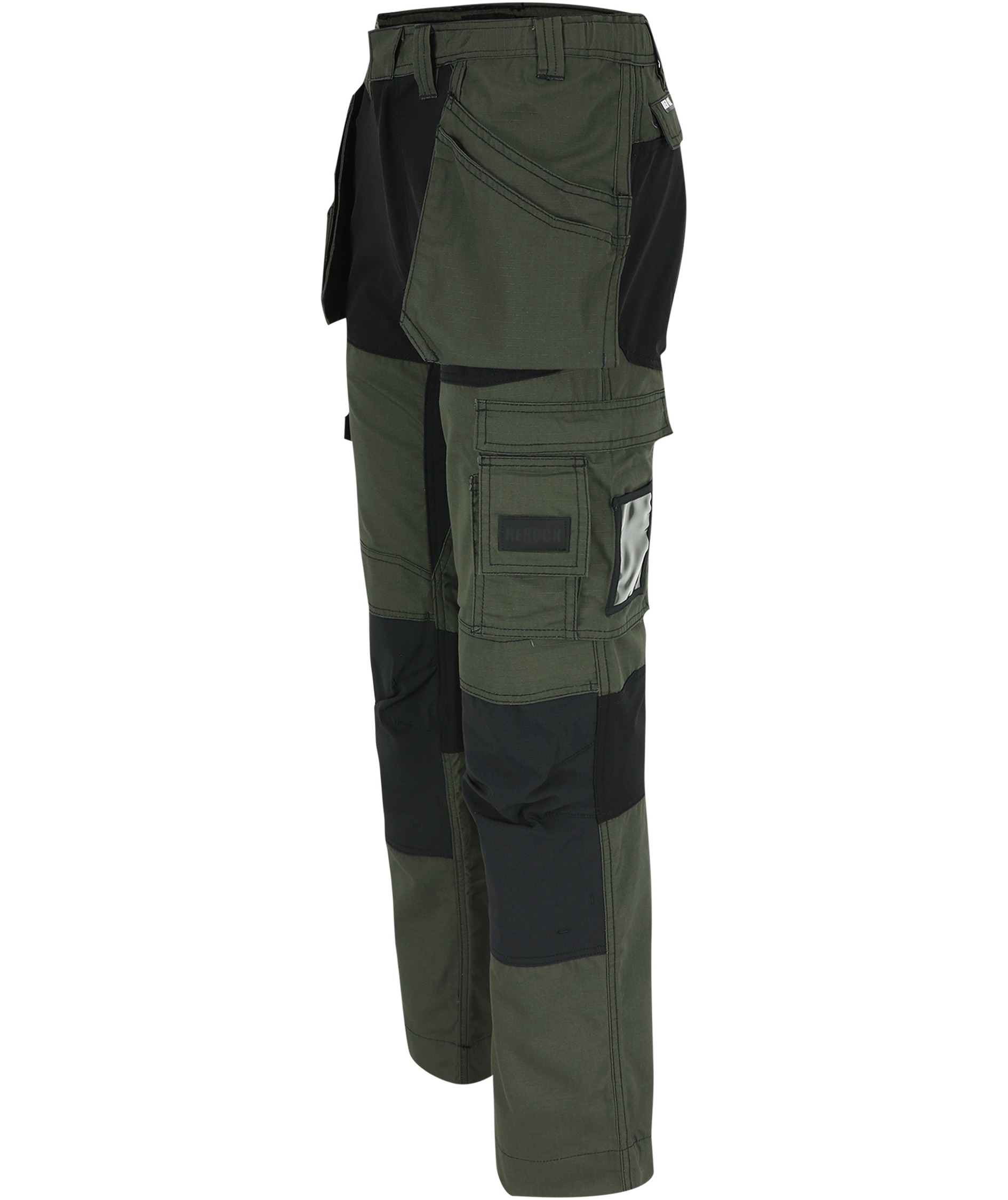 HEROCK Spector craftsman trousers, Dark Khaki/Black, large image number 5